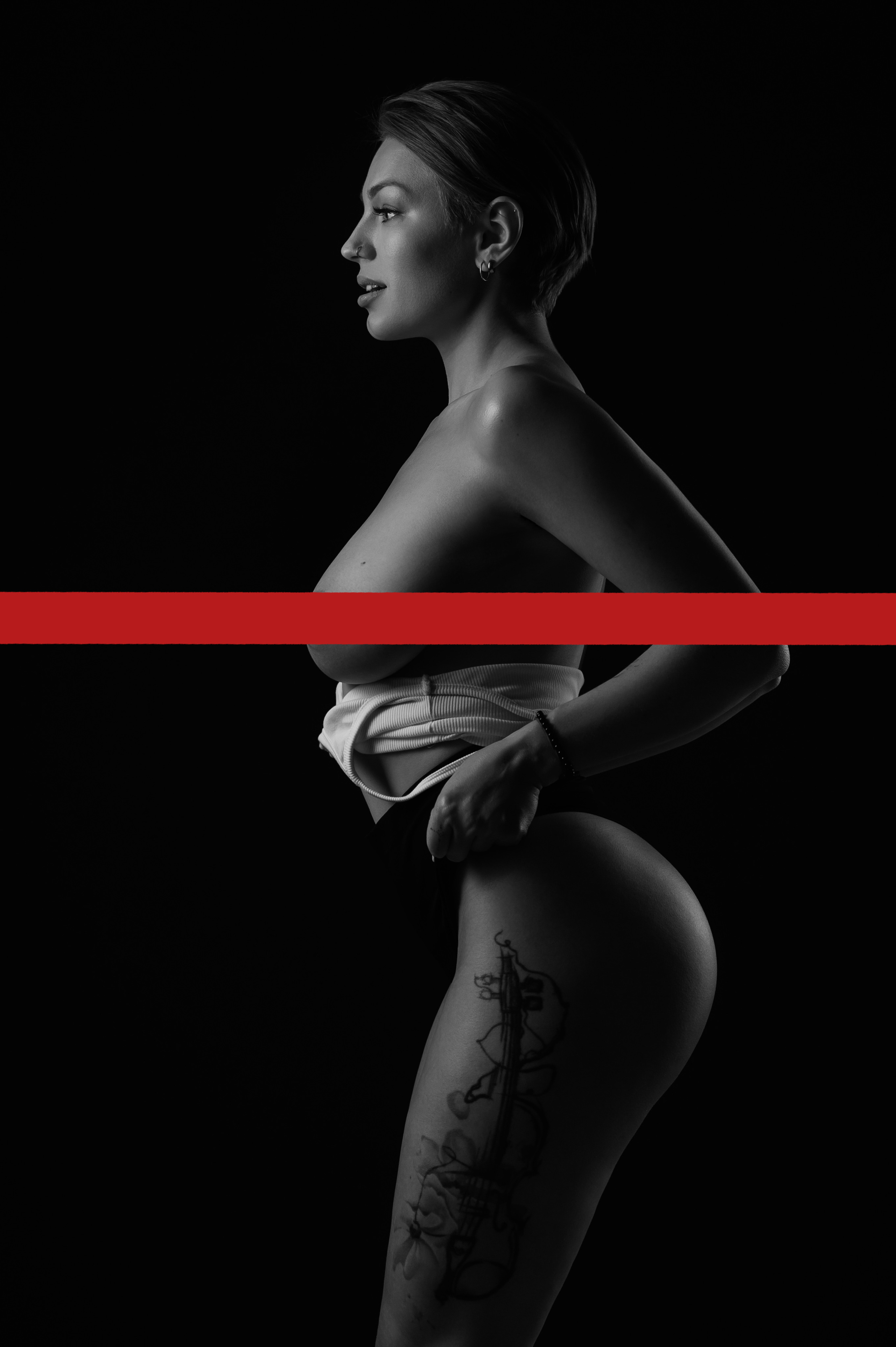 Фотосессия в стиле минимализм. Александр Mr.Brass — фотографирую женский портрет в Москве