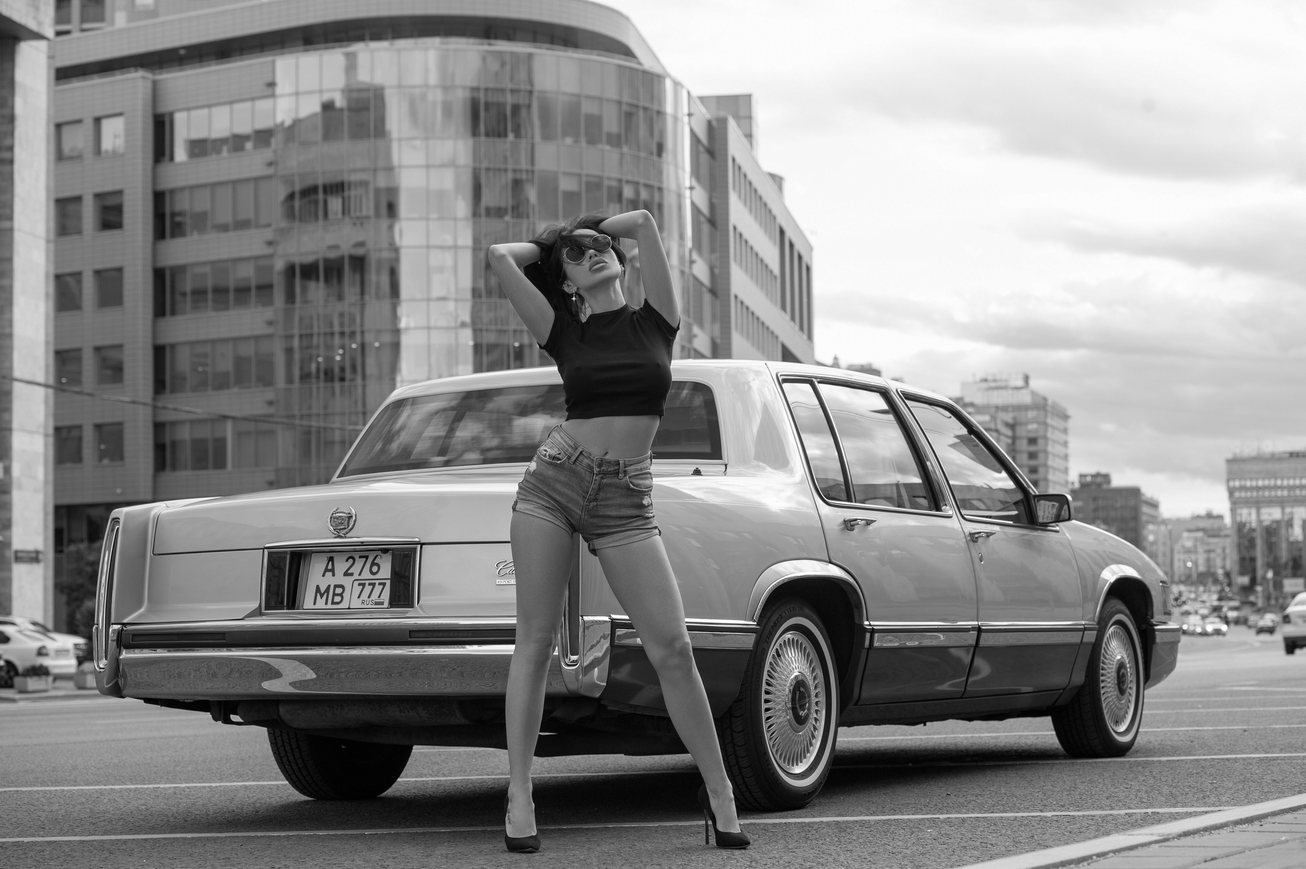 Фотосессия с авто. Александр Mr.Brass — фотографирую женский портрет в Москве