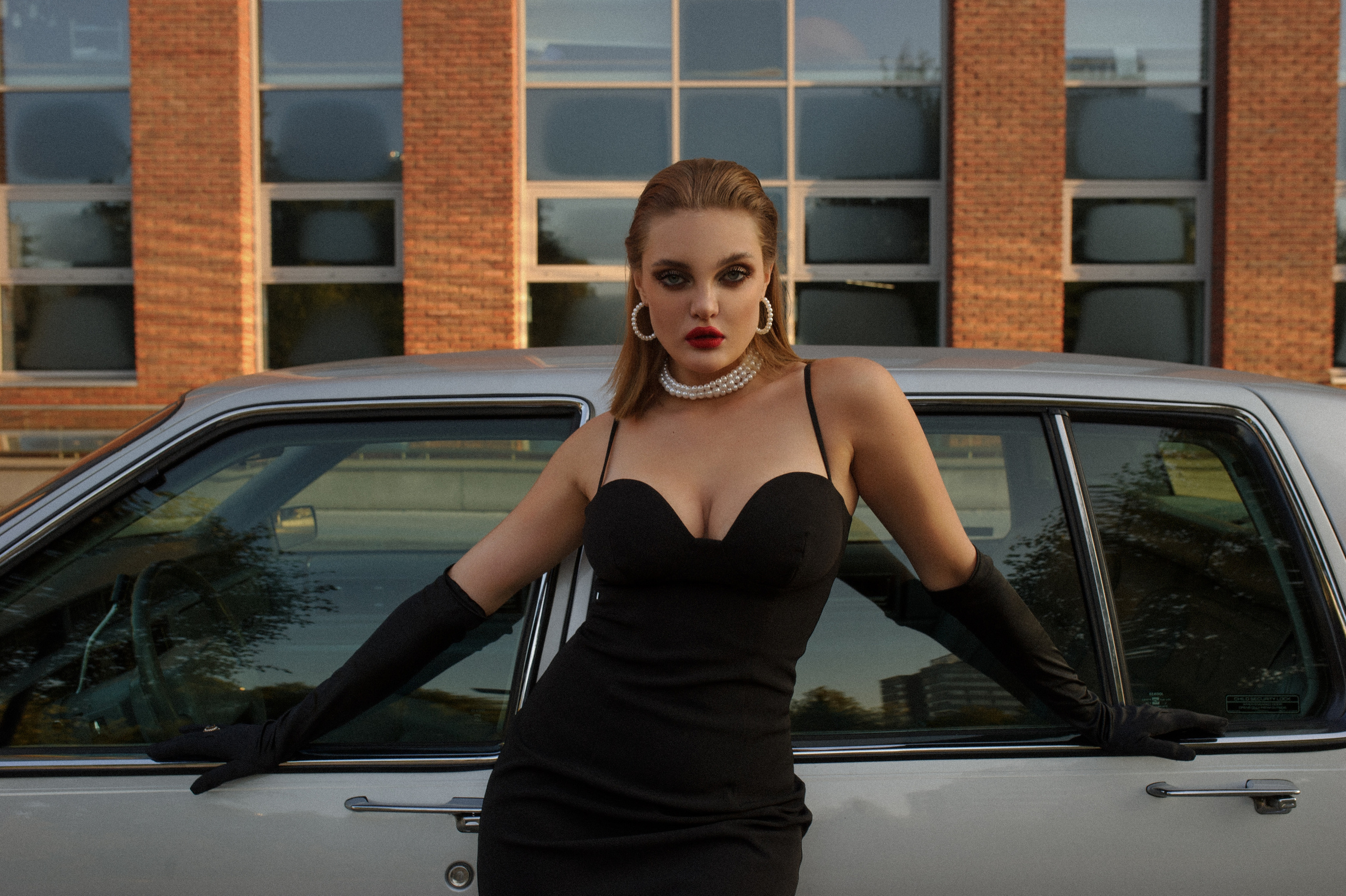 Фотосессия с авто. Александр Mr.Brass — фотографирую женский портрет в Москве