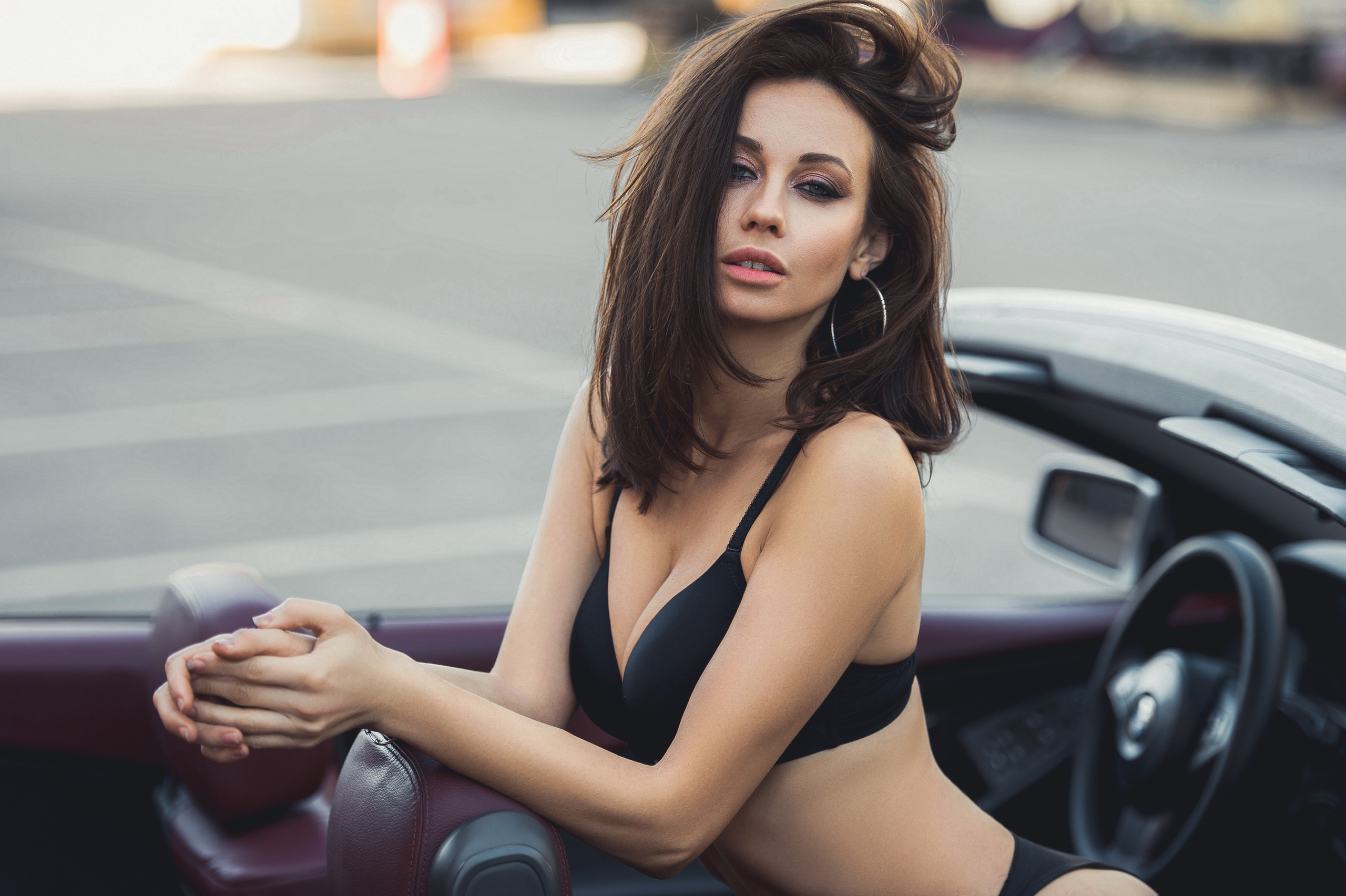 Фотосессия с авто. Александр Mr.Brass — фотографирую женский портрет в Москве