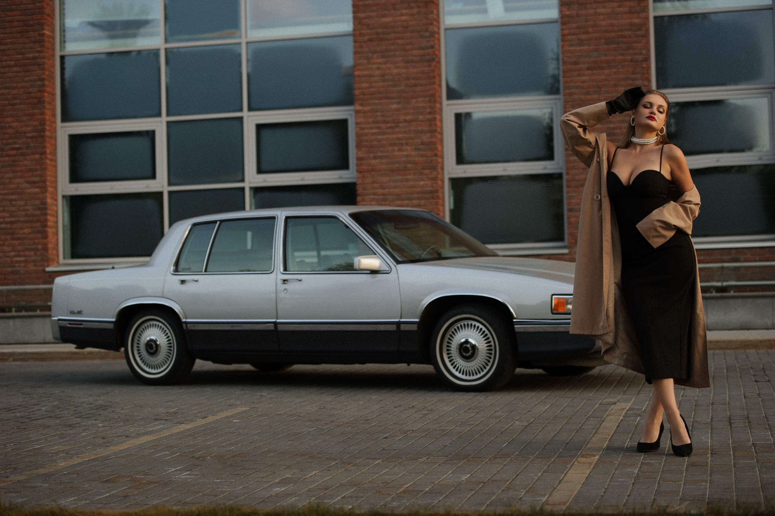 Фотосессия с авто. Александр Mr.Brass — фотографирую женский портрет в Москве