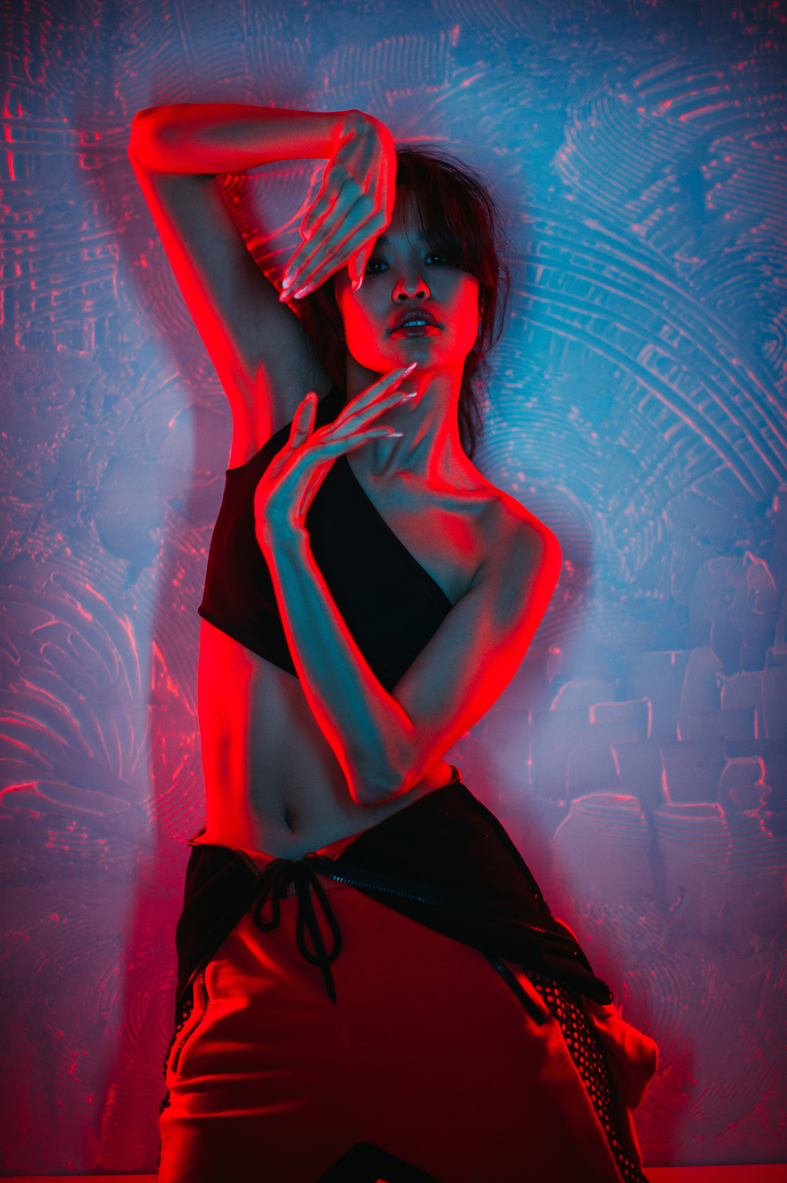 Фотосессия танца. Александр Mr.Brass — фотографирую женский портрет в Москве