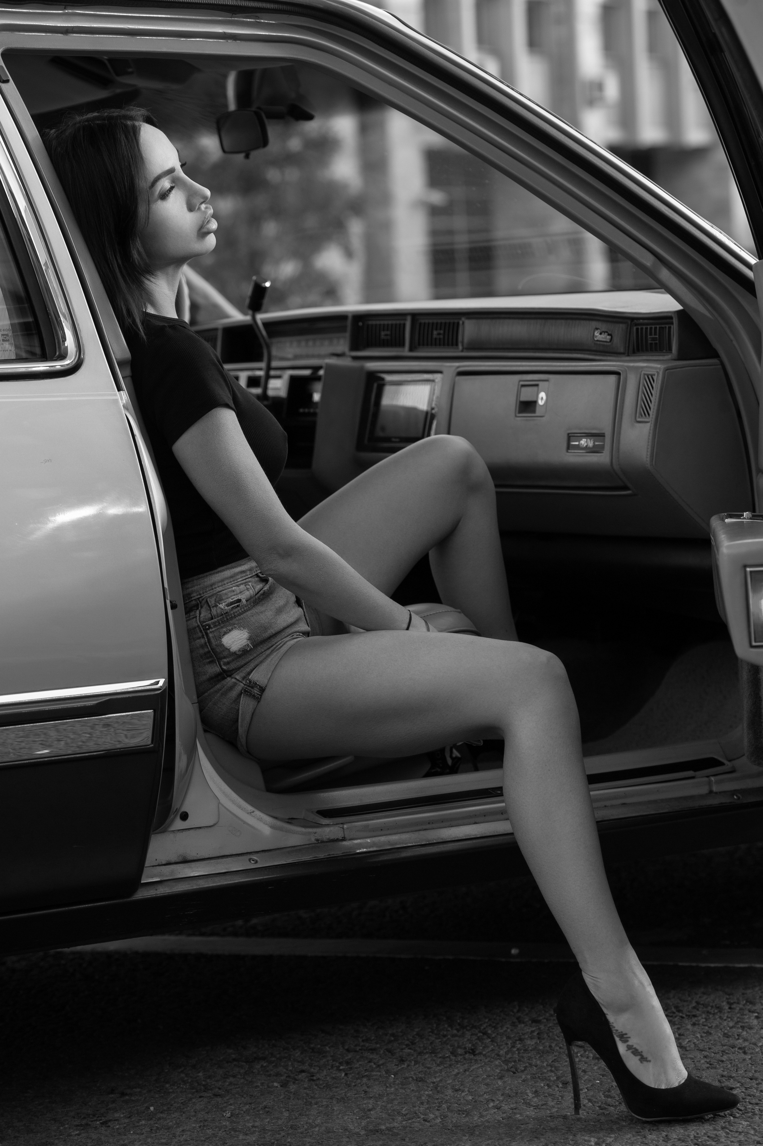 Фотосессия с авто. Александр Mr.Brass — фотографирую женский портрет в Москве