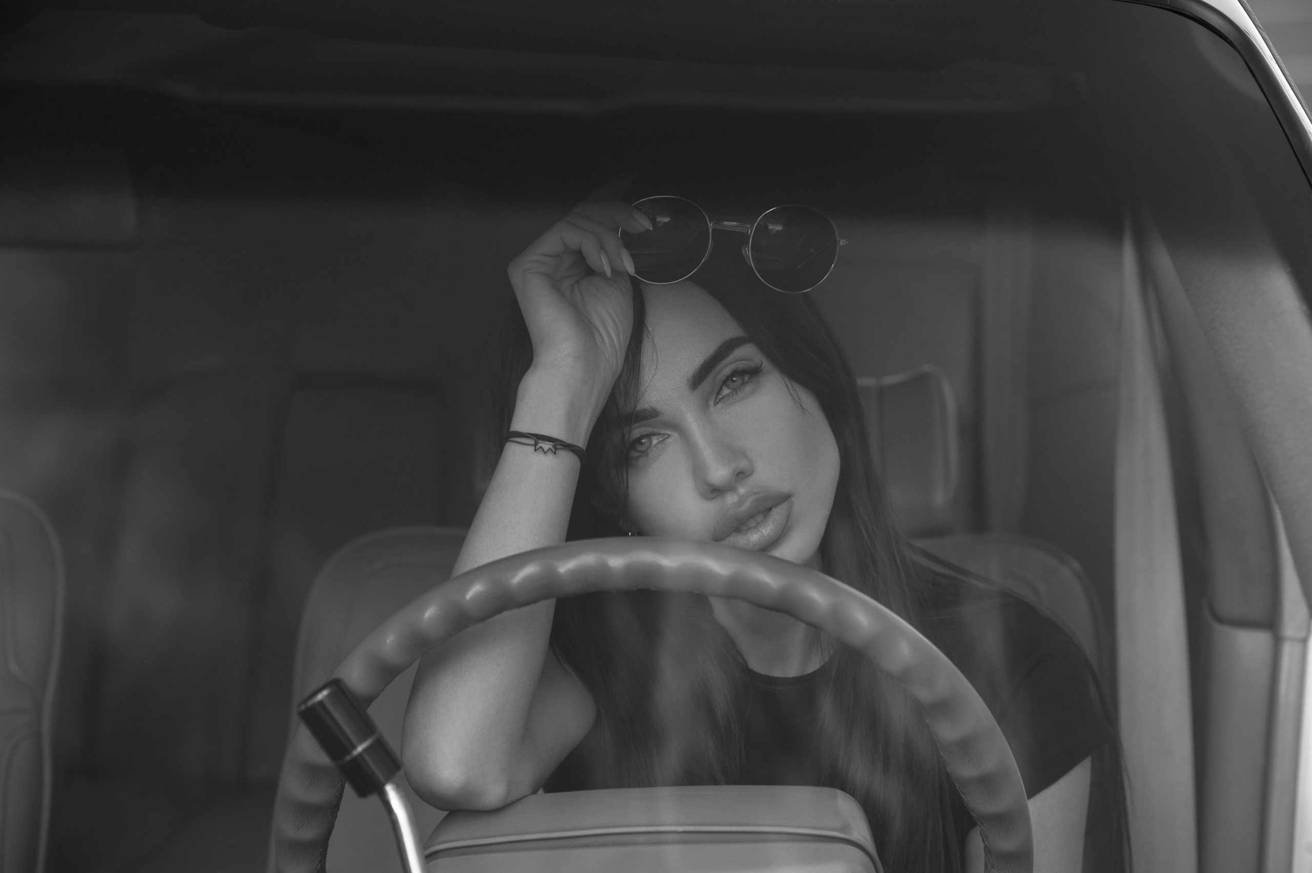 Фотосессия с авто. Александр Mr.Brass — фотографирую женский портрет в Москве