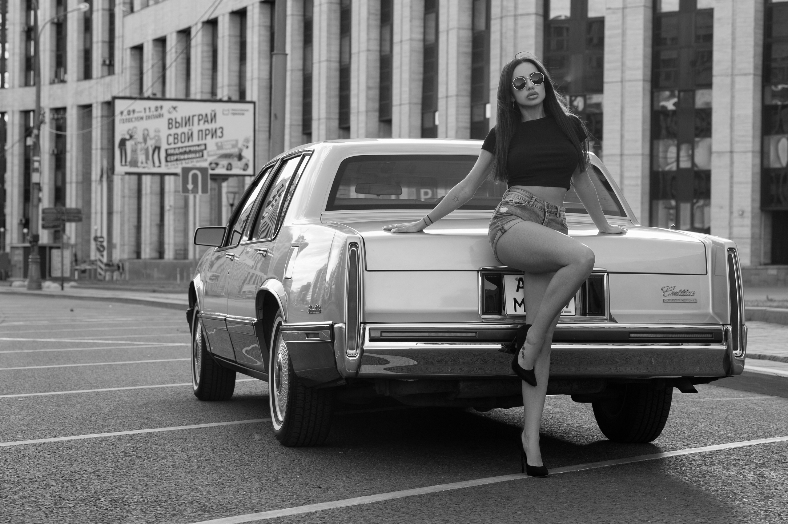 Фотосессия с авто. Александр Mr.Brass — фотографирую женский портрет в Москве