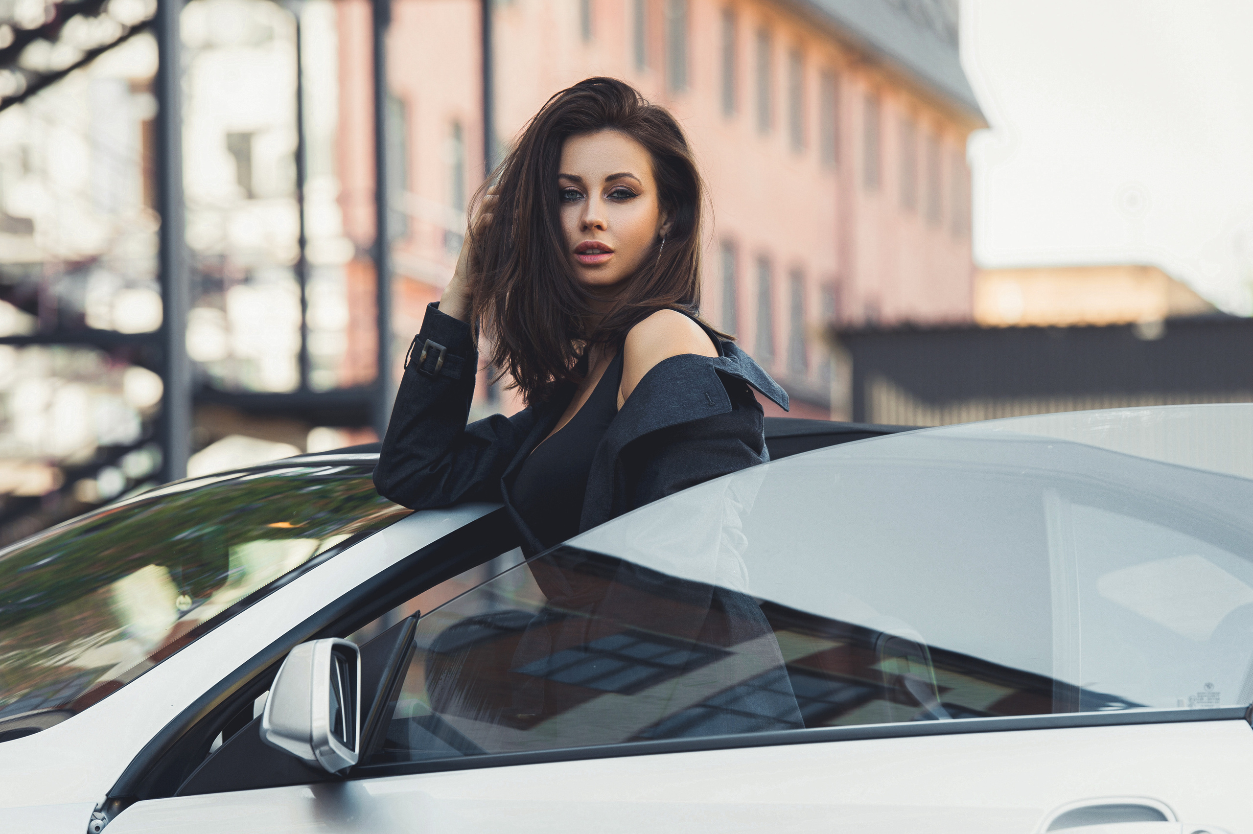 Фотосессия с авто. Александр Mr.Brass — фотографирую женский портрет в Москве