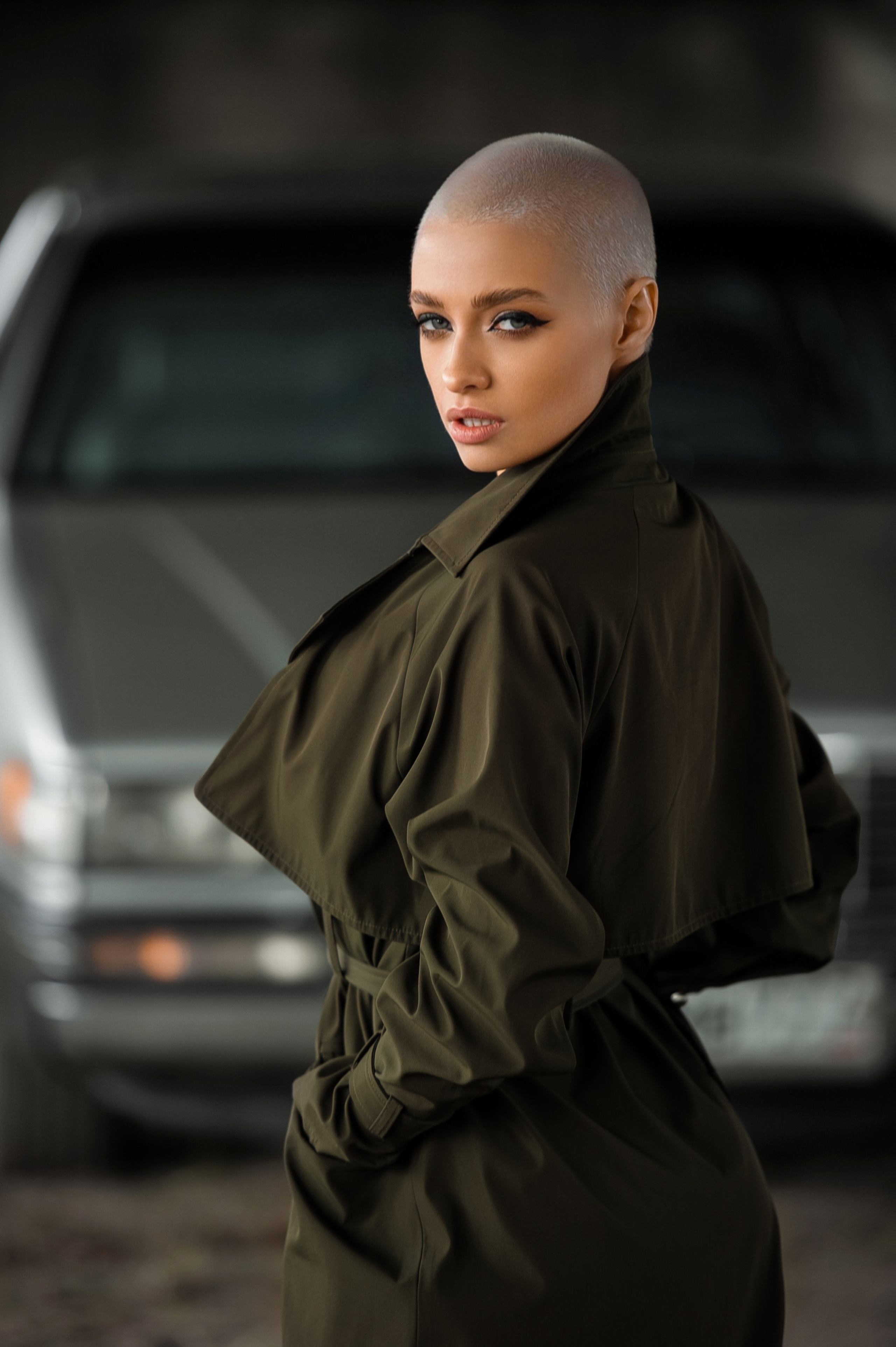 Фотосессия с авто. Александр Mr.Brass — фотографирую женский портрет в Москве