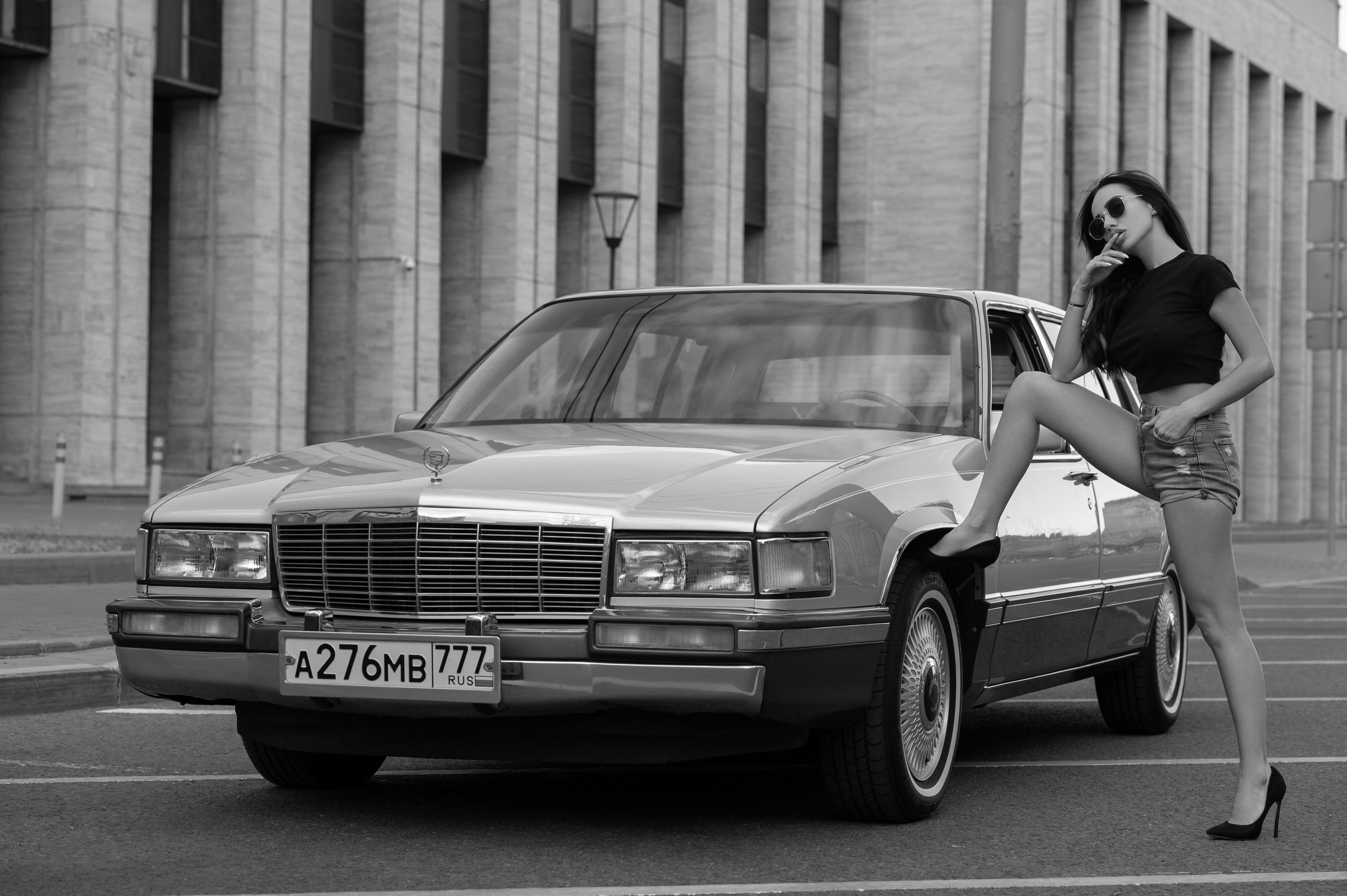 Фотосессия с авто. Александр Mr.Brass — фотографирую женский портрет в Москве