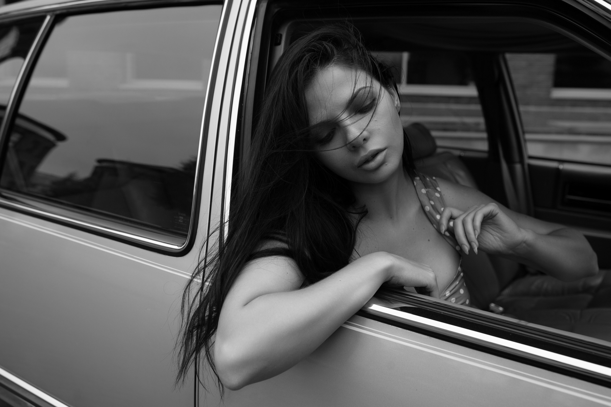 Фотосессия с авто. Александр Mr.Brass — фотографирую женский портрет в Москве