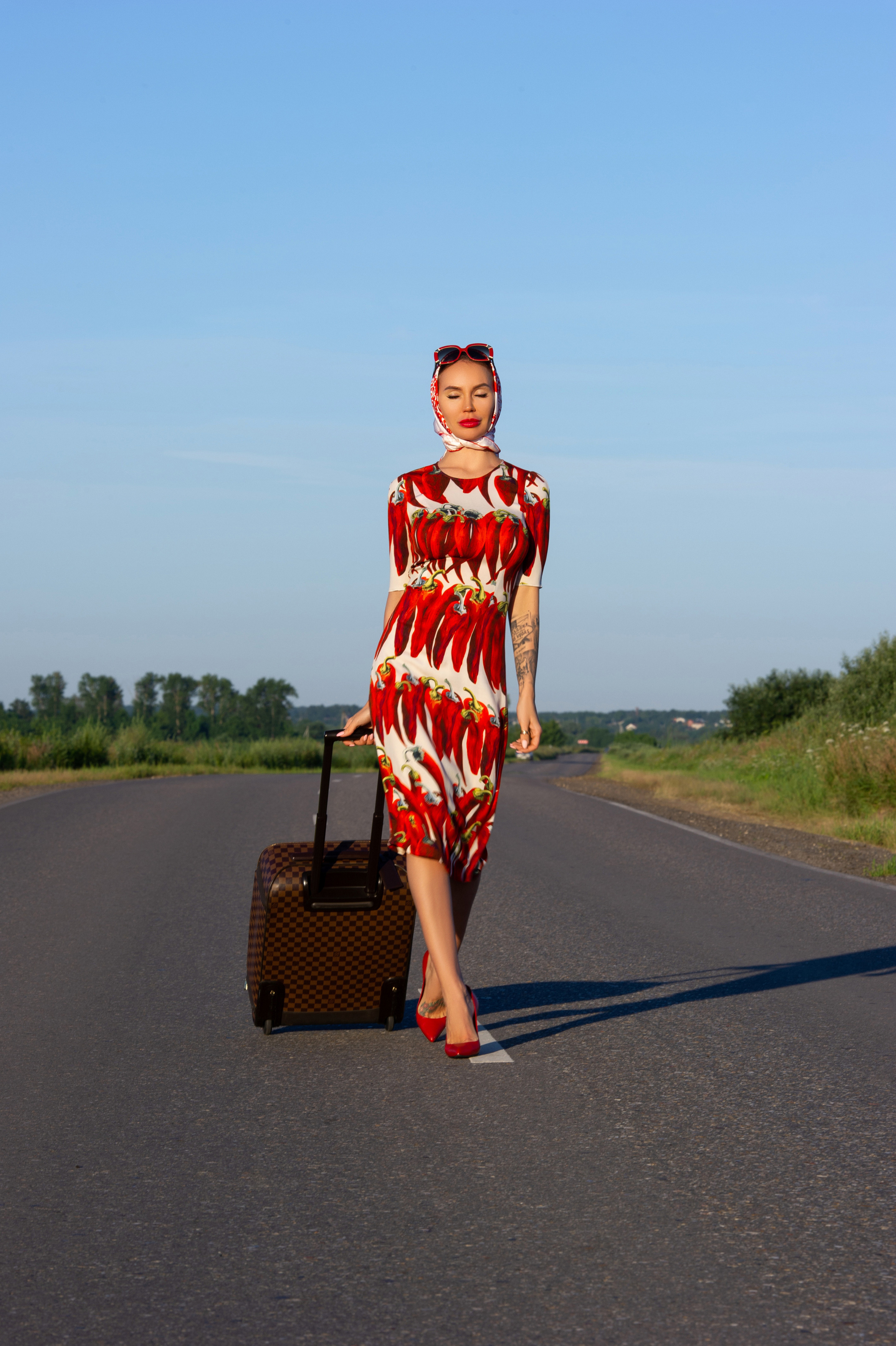 Фотосессия на природе. Александр Mr.Brass — фотографирую женский портрет в Москве