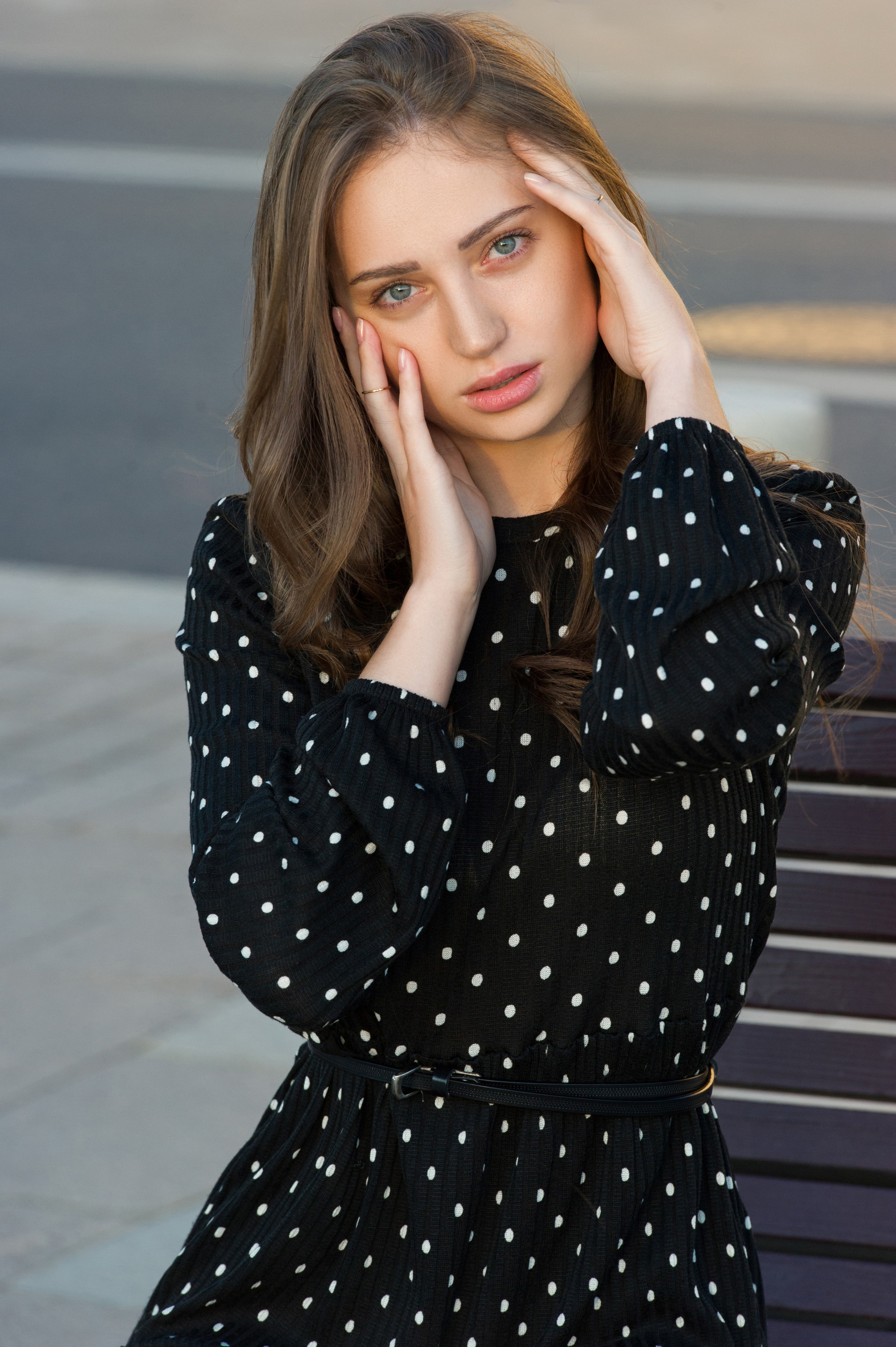 Прогулочная съемка. Александр Mr.Brass — фотографирую женский портрет в Москве