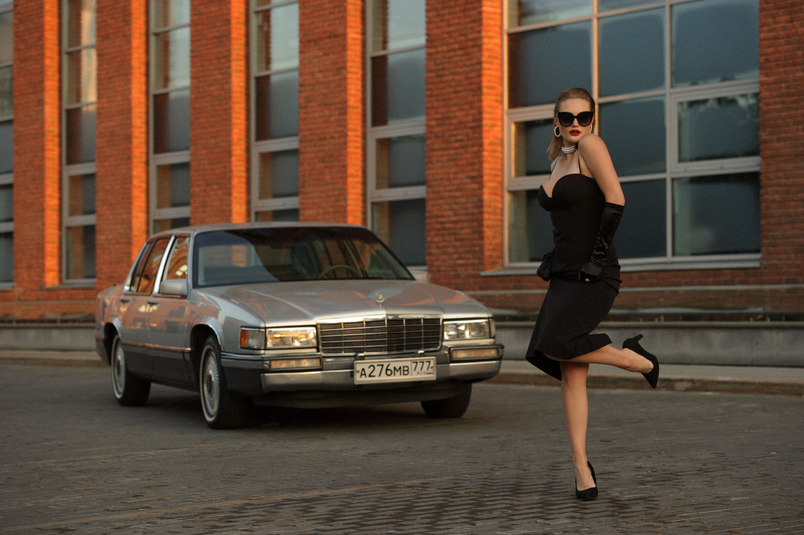 Фотосессия с авто. Александр Mr.Brass — фотографирую женский портрет в Москве