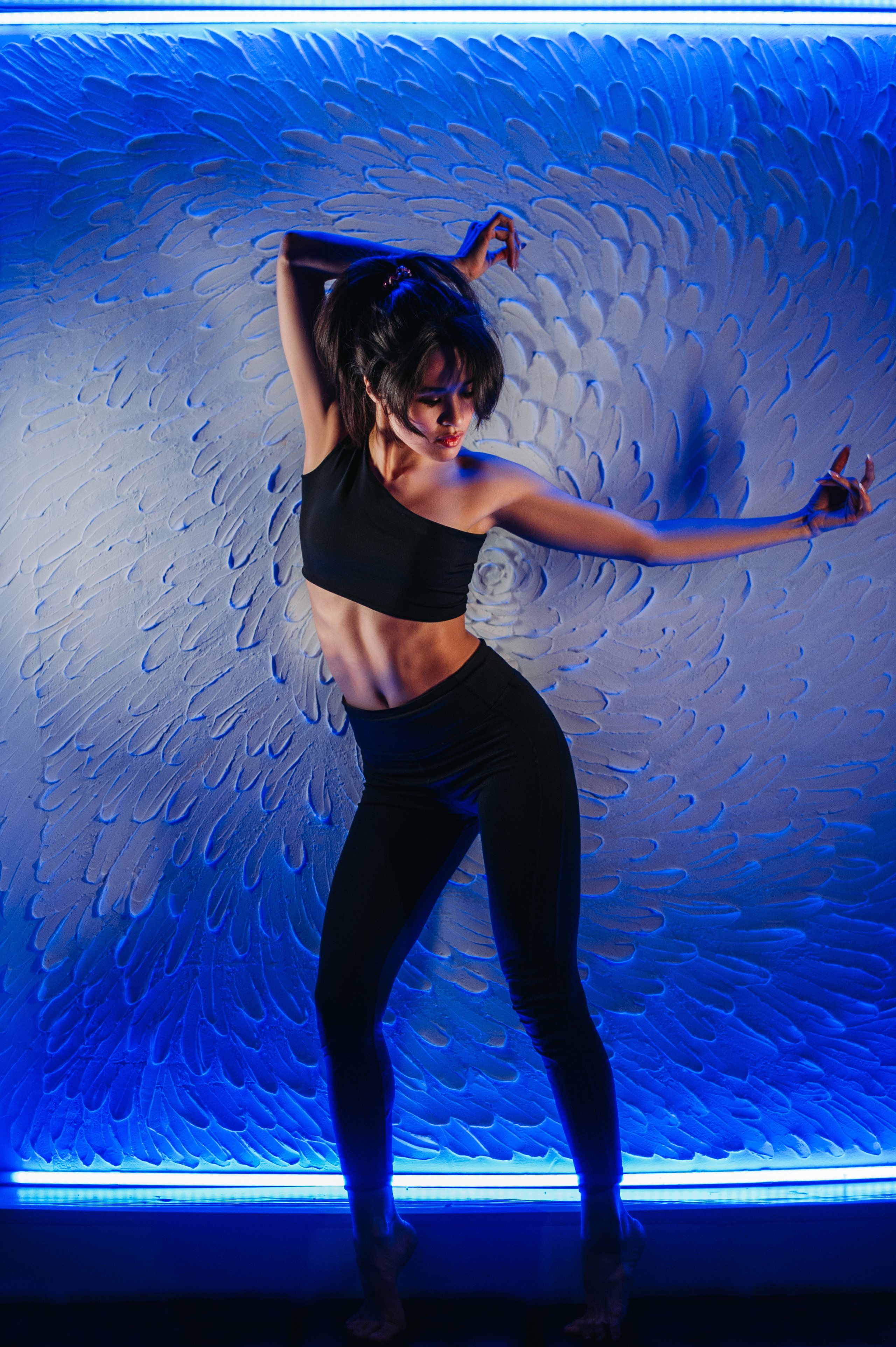 Фотосессия танца. Александр Mr.Brass — фотографирую женский портрет в Москве