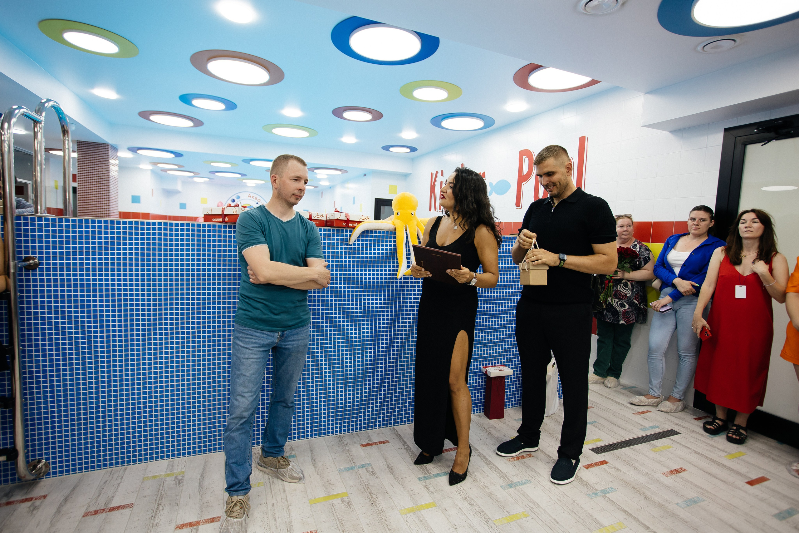 Открытие бассейна. Фотограф в Иркутске