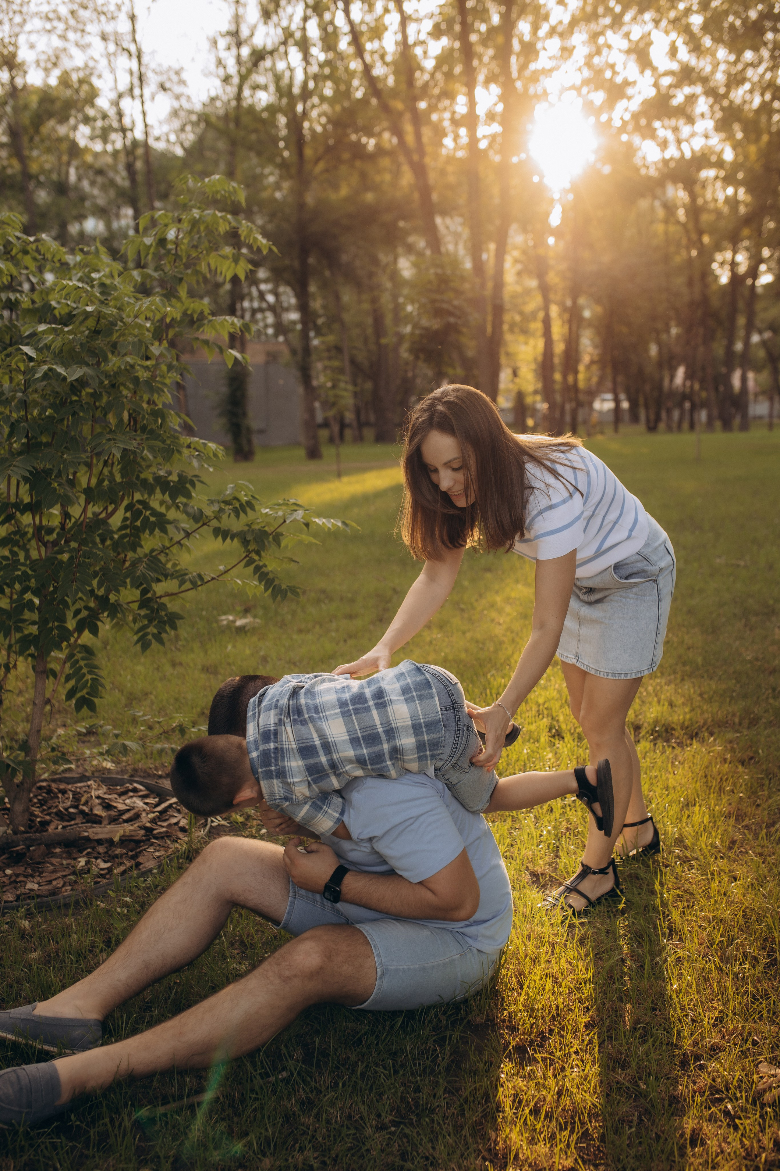Прогулка в парке. Свадебный и семейный фотограф в Белгороде Евгения Курочкина