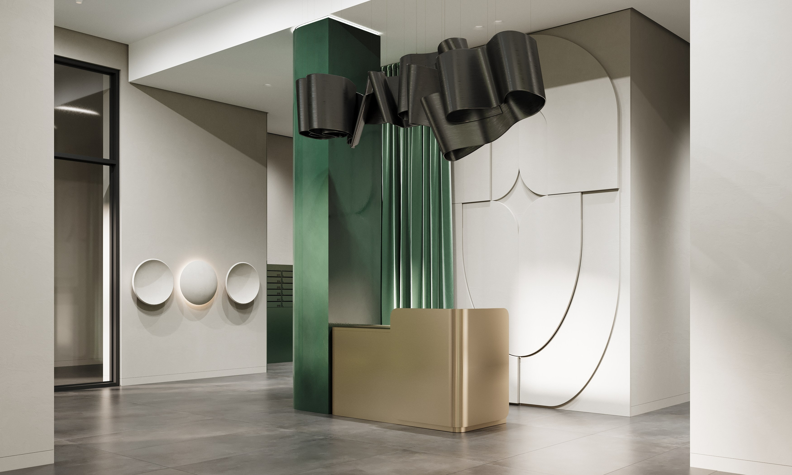 [Green] Common Areas Sochi | Balcon Studio. Середа Юлия | Визуализация