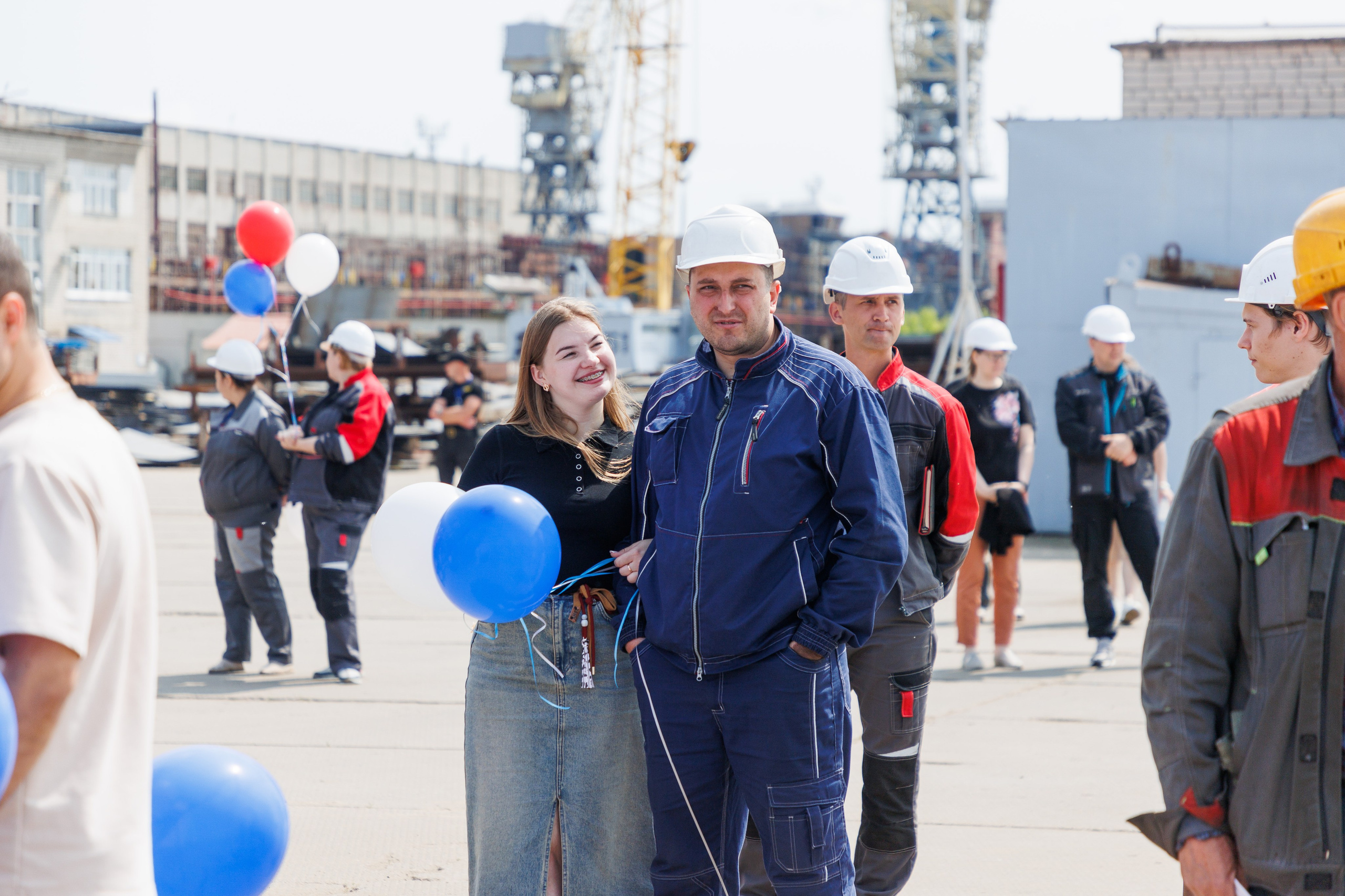Окская судоверфь. Закладка киля. Фотограф городских и семейных событий Артем Карпухин
