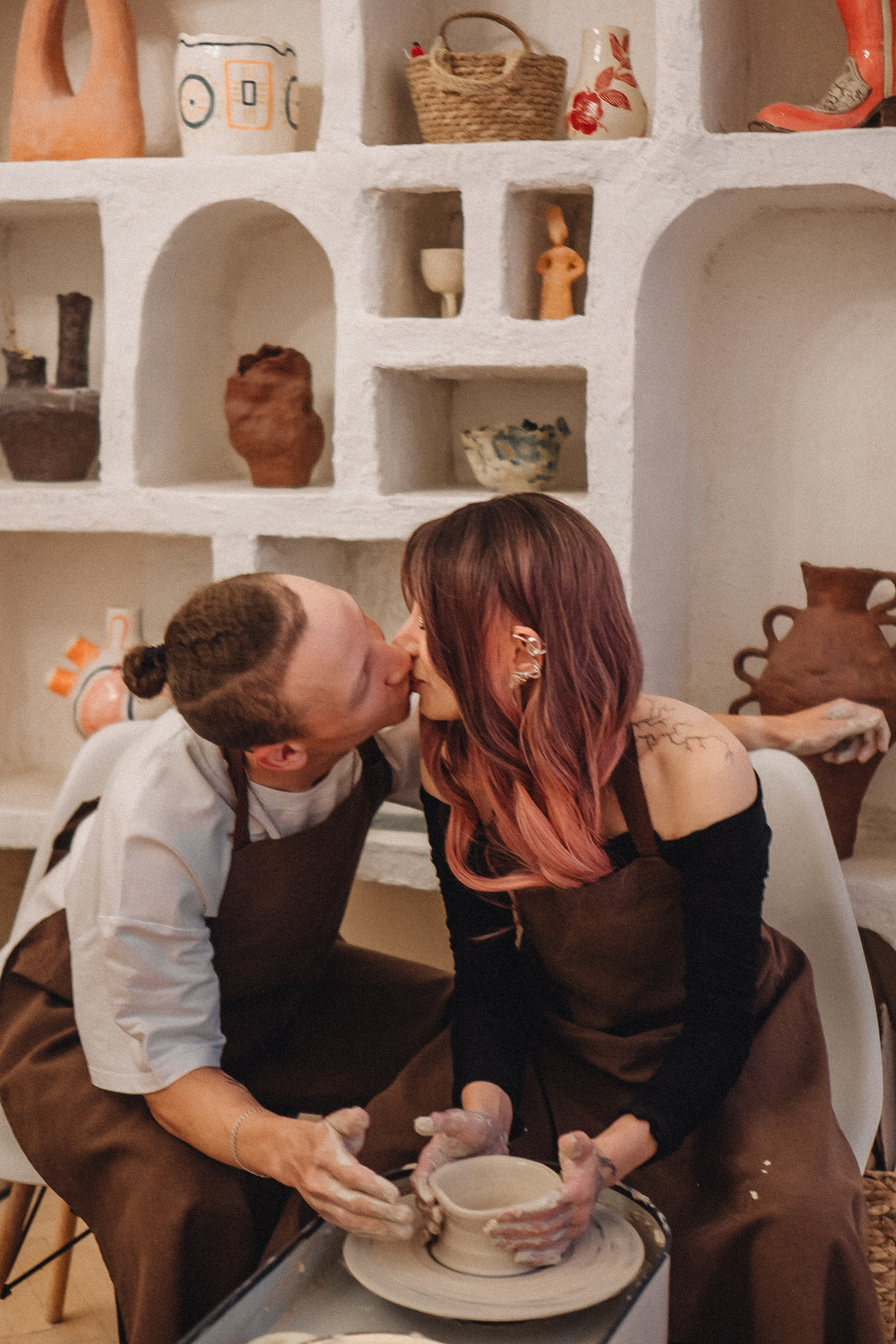 СВИДАНИЕ В ГОНЧАРНОЙ МАСТЕРСКОЙ. Профессиональный фотограф, Санкт-Петербург — Виктория Богомолова