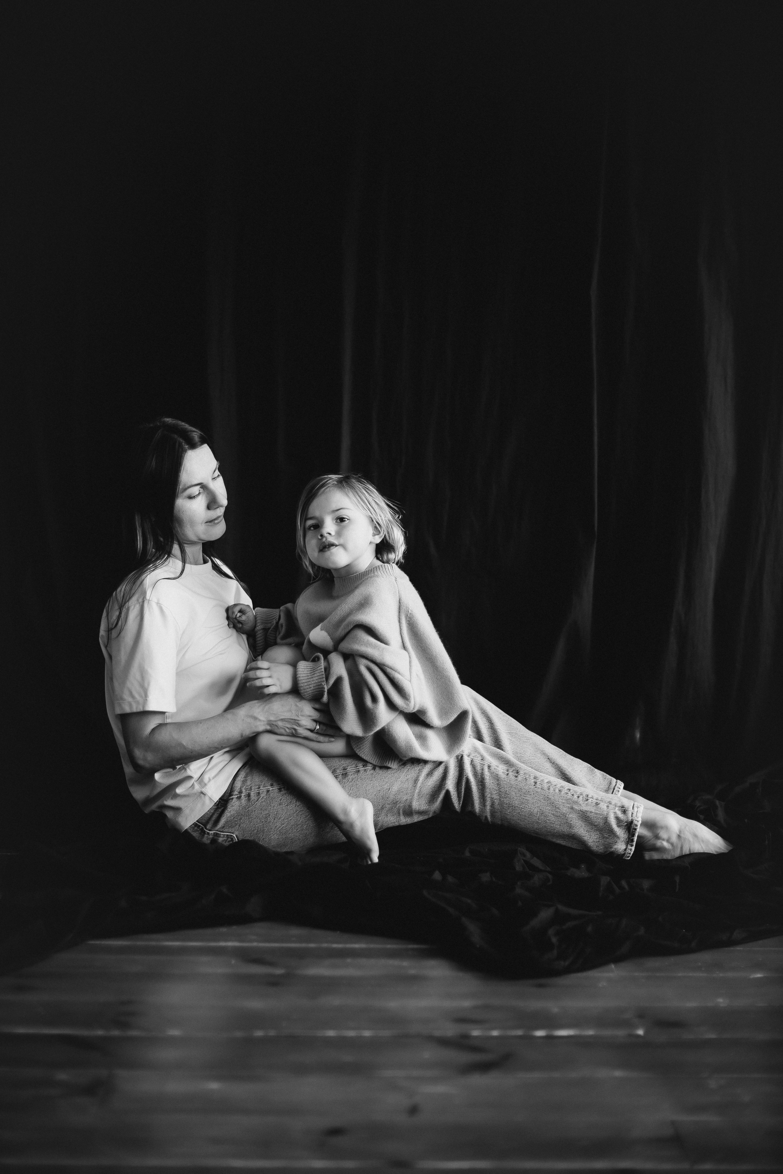 Мама и девочки. Евгения Пелипас