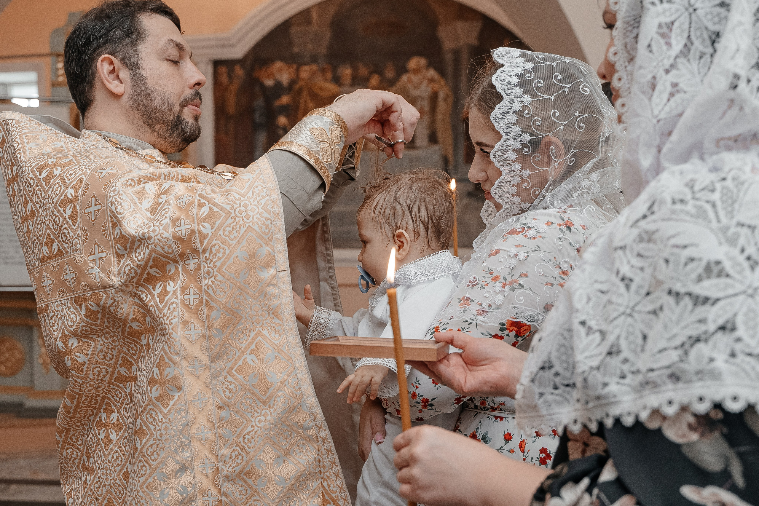 Таинство Крещения 2024-2025. Фотограф на крещение Белгород Анастасия Зыбина