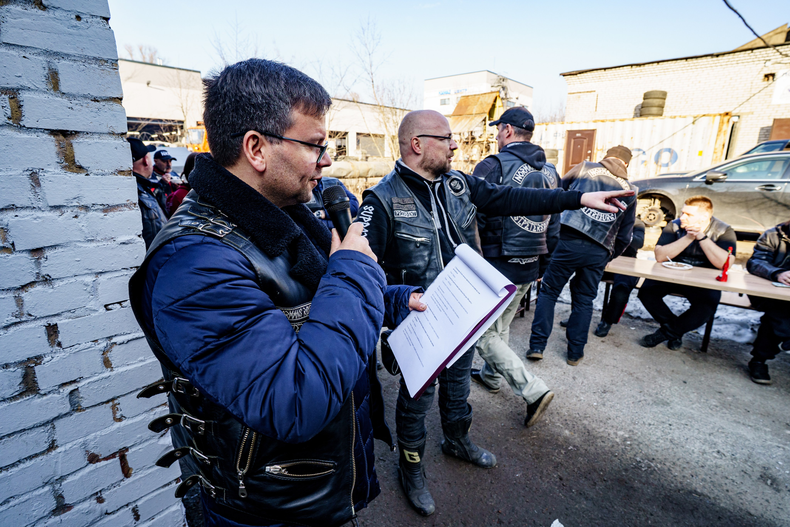 Прохват мотоклуба Norman Riders ч.2. Концертный и репортажный фотограф в Санкт-Петербурге Слава Пахомов