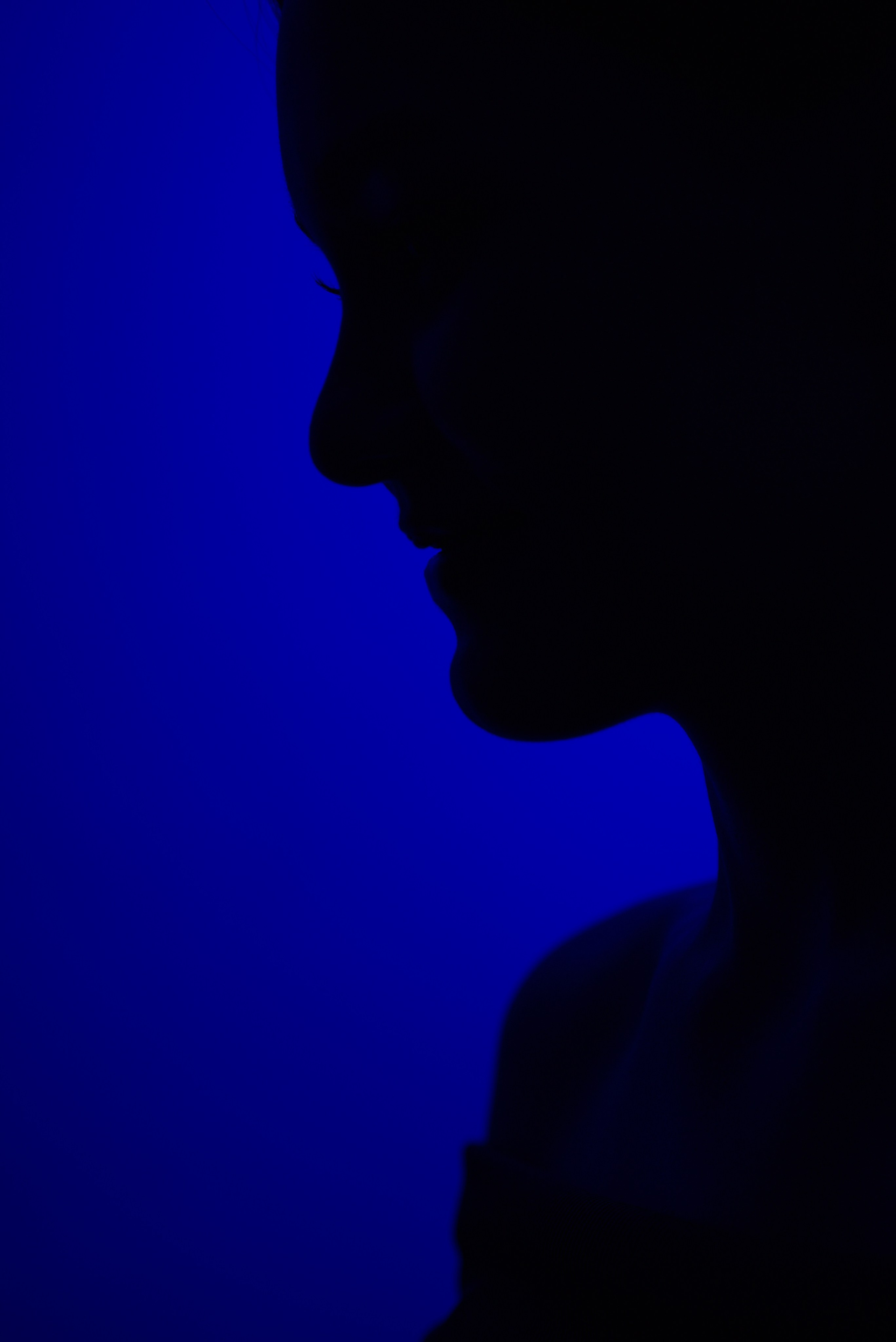 Силуэт на синем. Мир глазами Саши Д