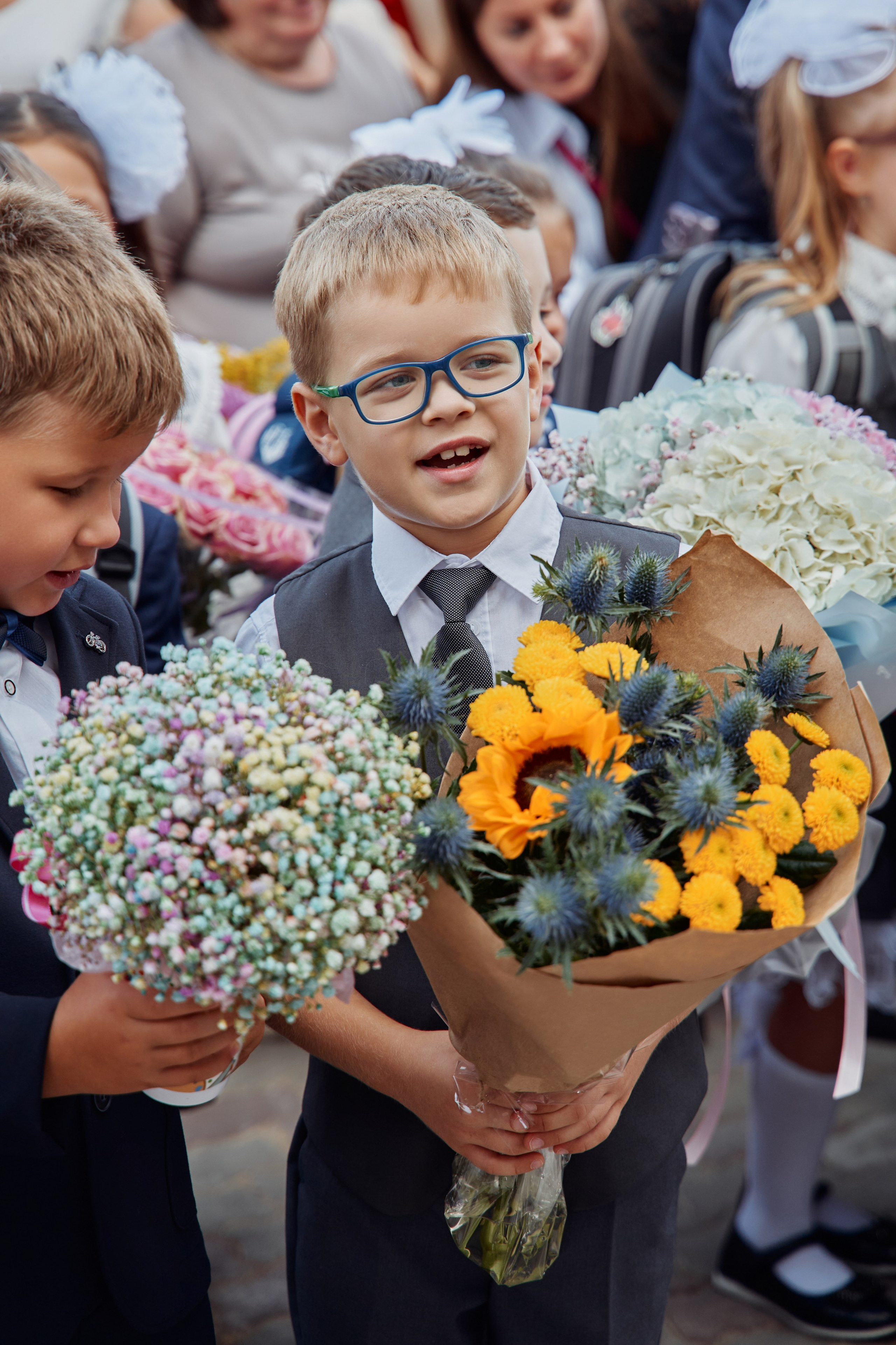 1 сентября 1Ж класс. Фотограф Москва Арина Клокова