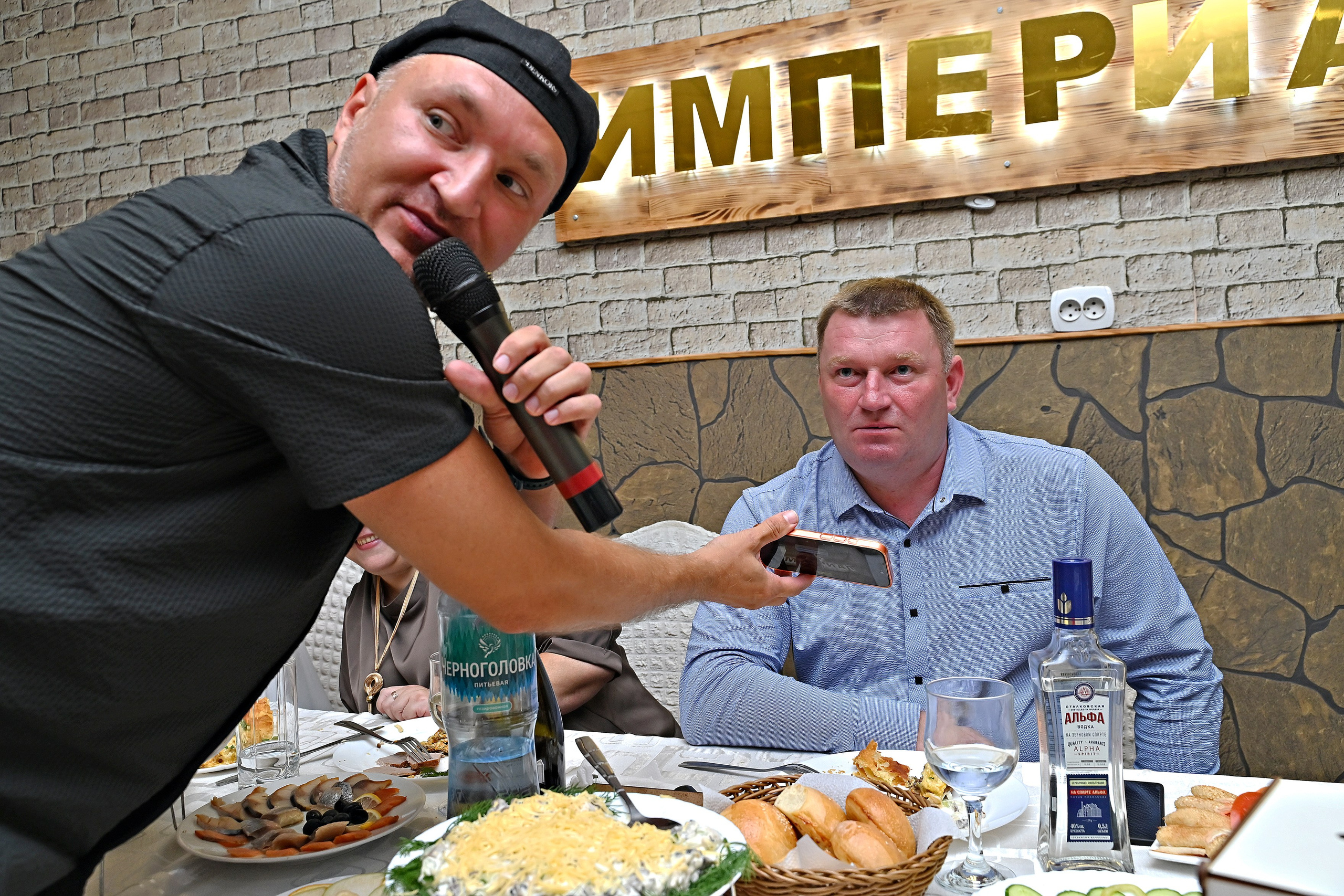 Юбилей Михаила. Кафе ИМПЕРИАЛ!. Свадебный и семейный фотограф в Кыштыме Челябинске Марина Шигапова