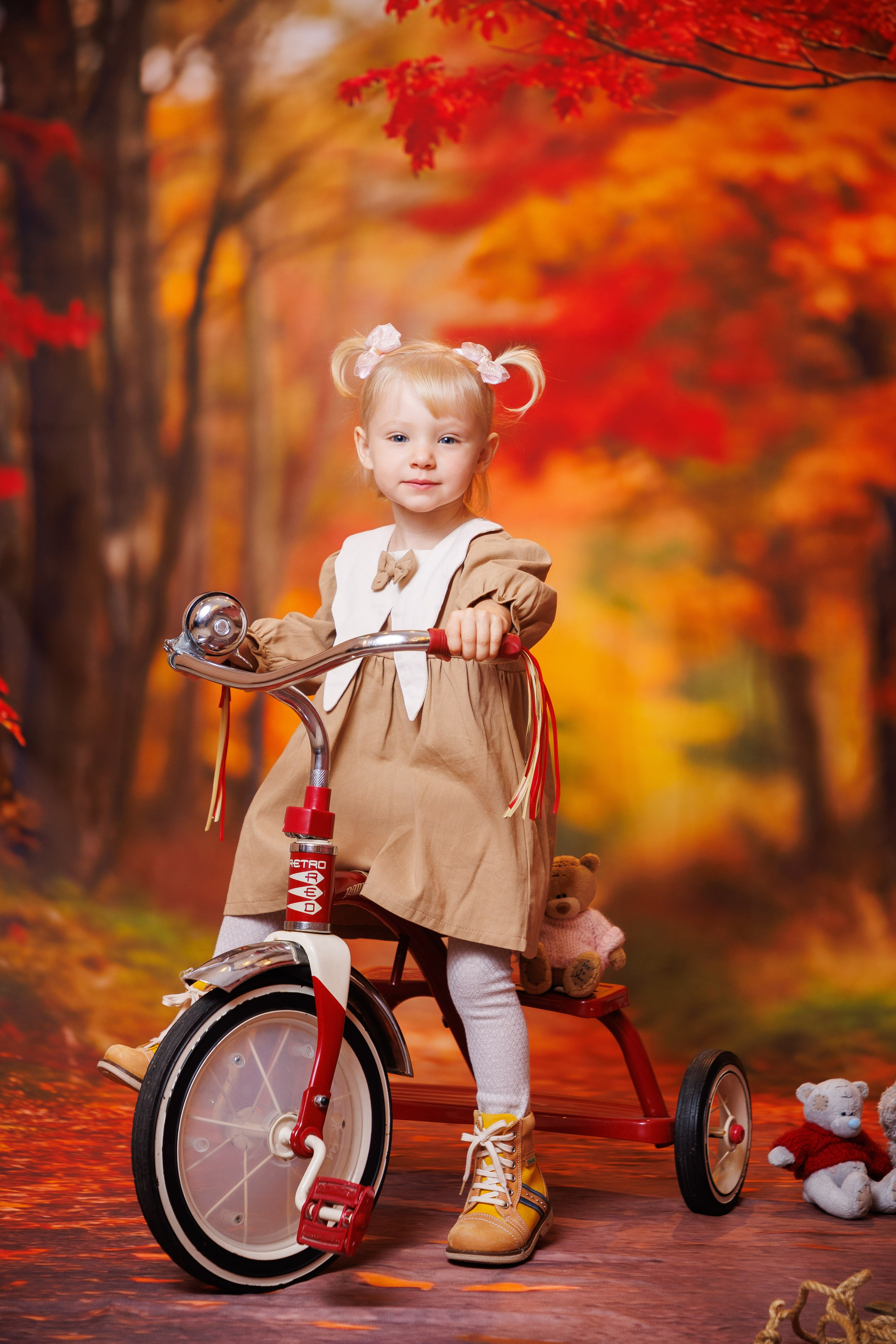 Велосипед. Детская фотостудия Москва