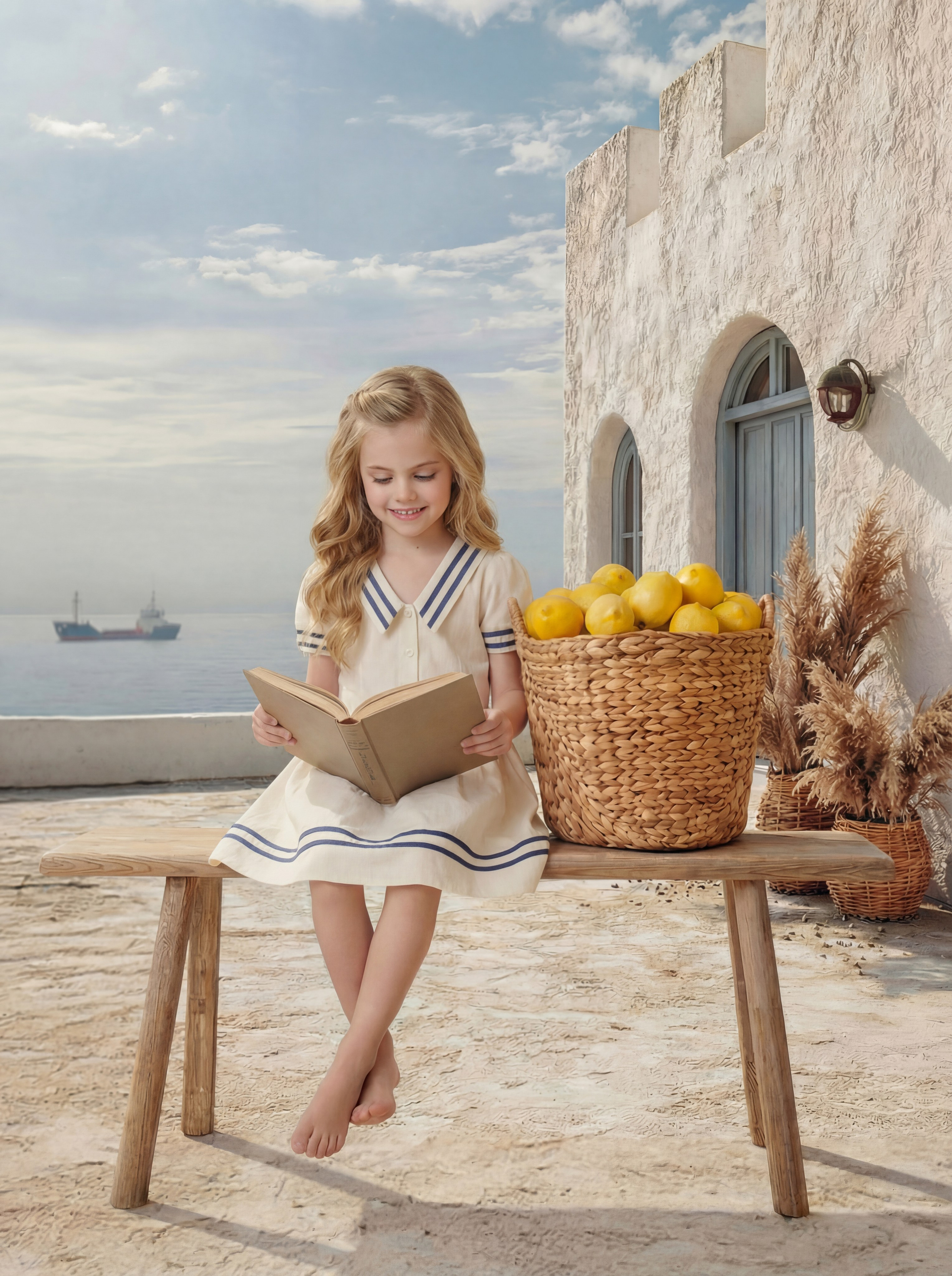 Греческие каникулы. Детская фотостудия Москва