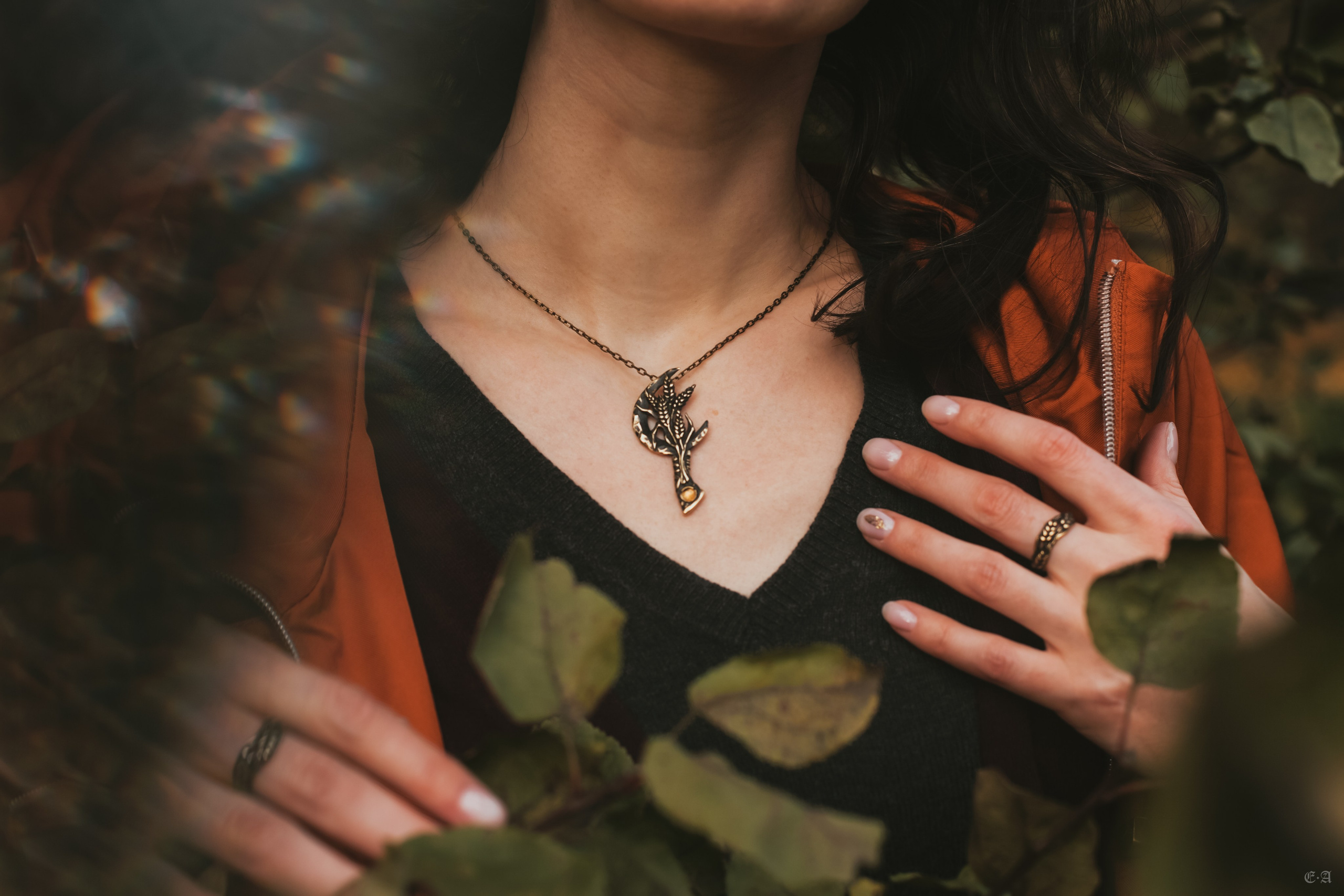 Осенние колосья для Белой Волчицы. Фотограф Ellairen