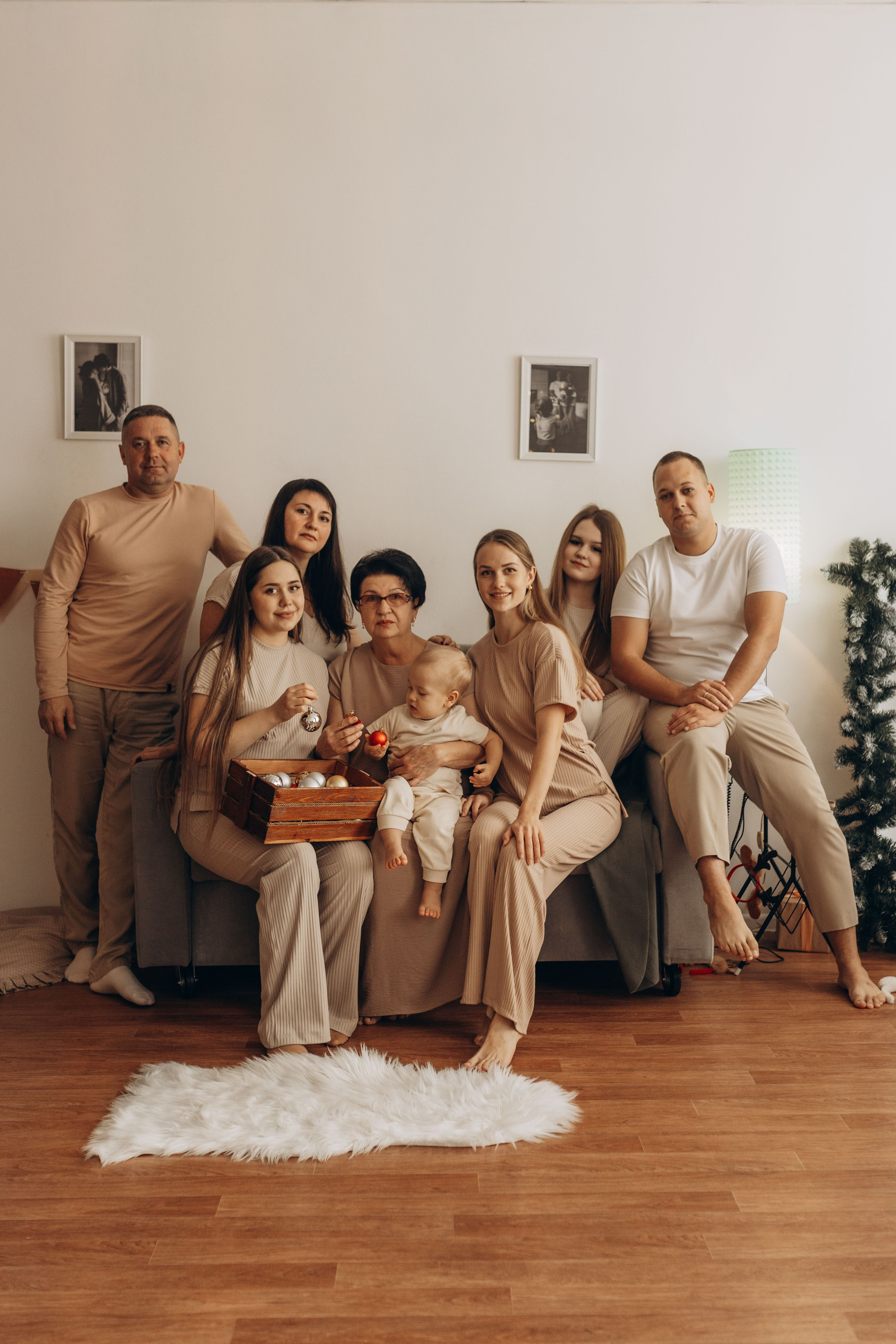 Семейный новый год четыре поколения. Фотограф в Ставрополе Svetlana Matveeva