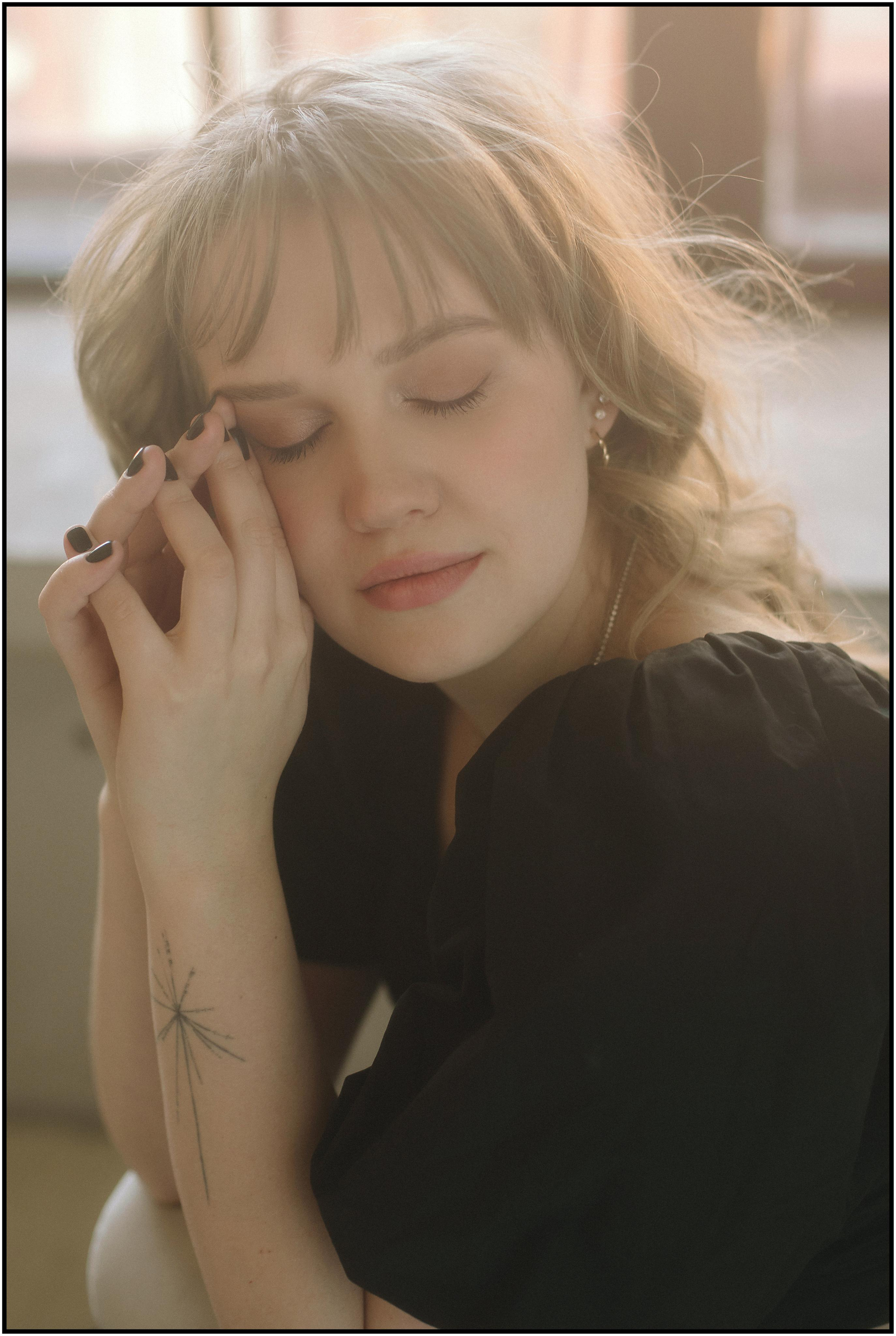 Женский портрет в фотостудии. Свадебный и семейный фотограф в Санкт-Петербурге Татьяна Пастухова