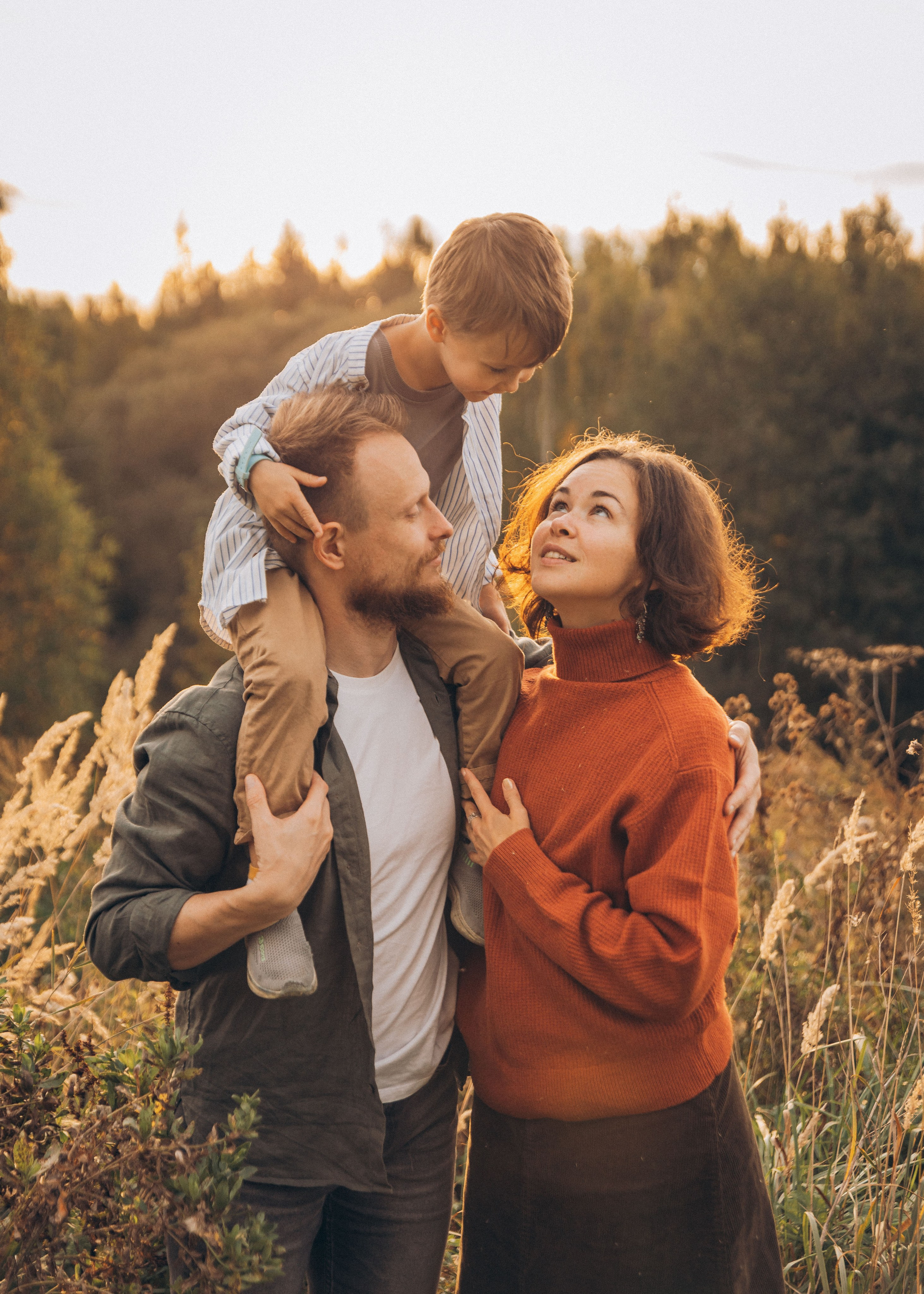 Лена, Дима и Гордей. Семейный фотограф В Москве Александра Дейкун