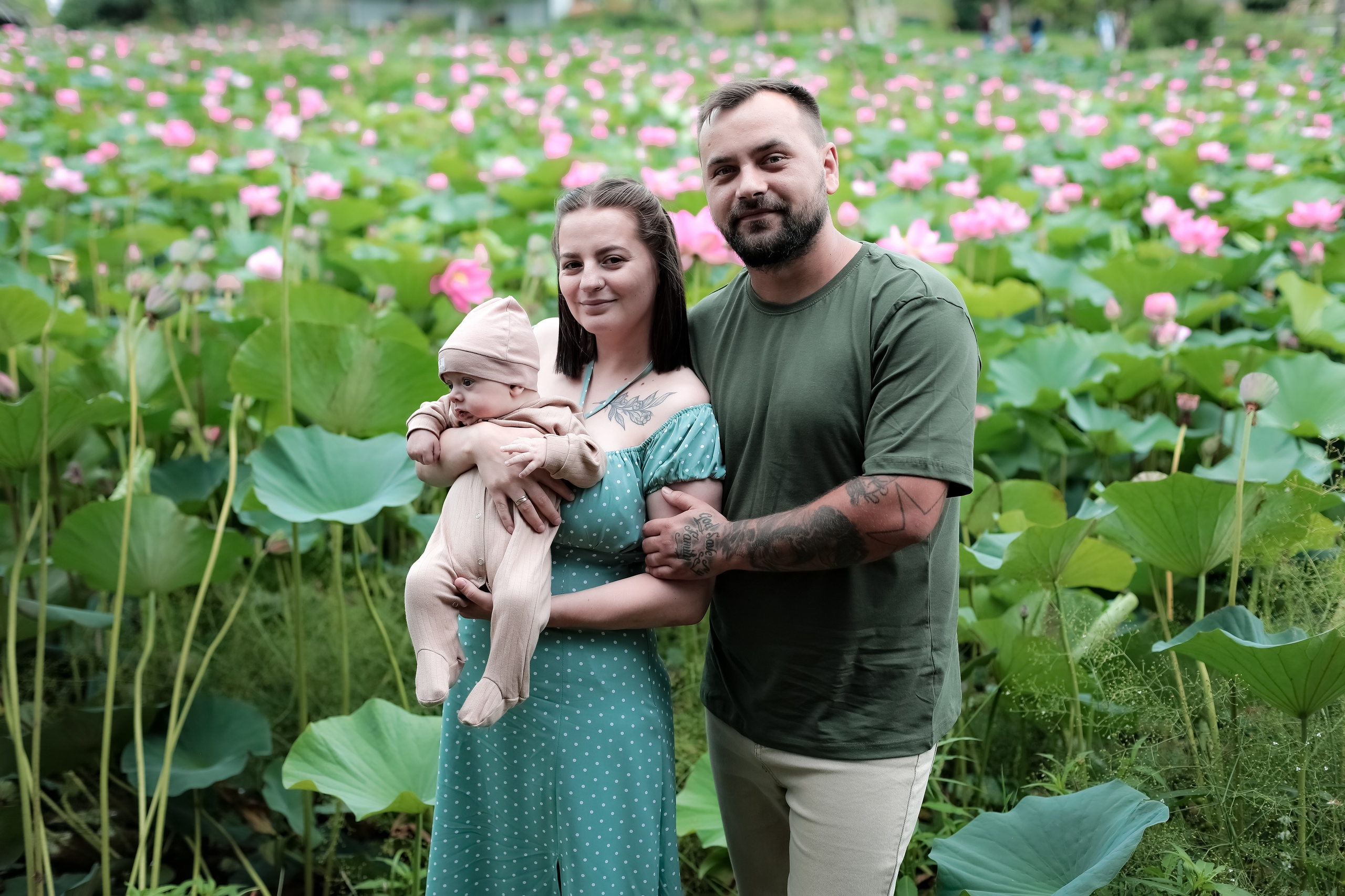 В лотосах. Фотограф г. Хабаровск. Семейные и индивидуальные съёмки