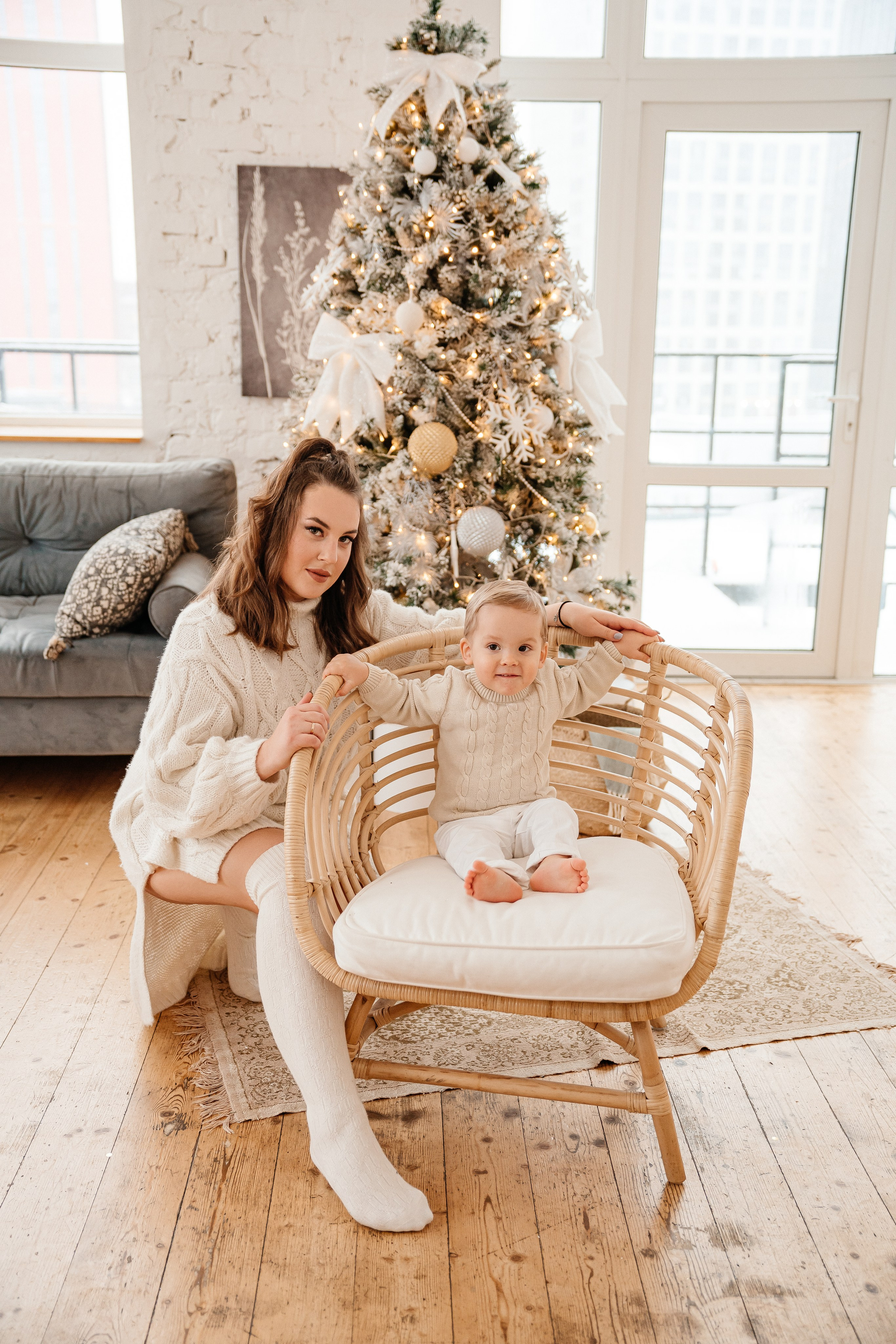 Новогодняя фотосессия. Семейный фотограф Одинцово Москва Наталия Черенкова