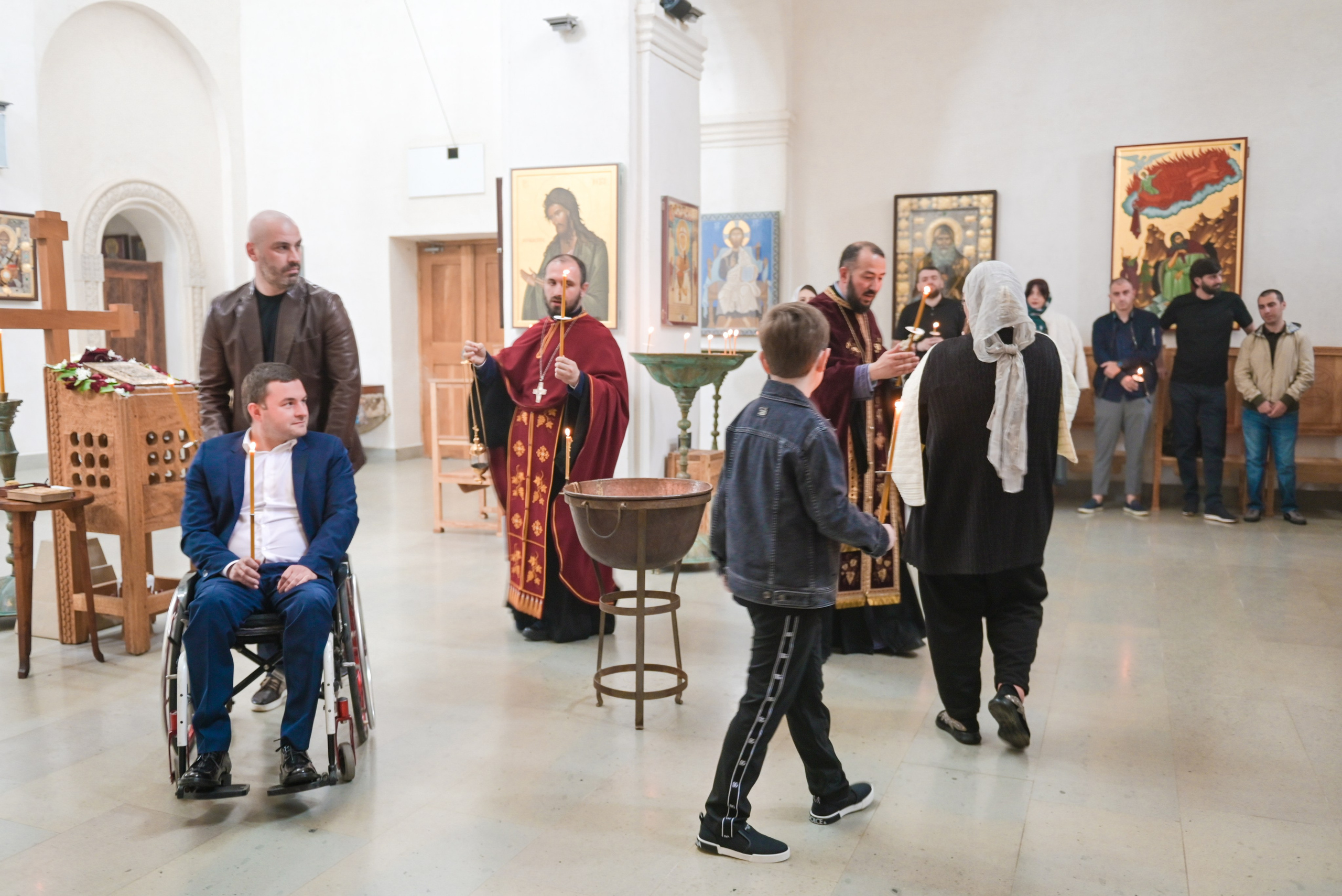 Christening Niko. Фотограф Лика Гомиашвили Тбилиси Грузия