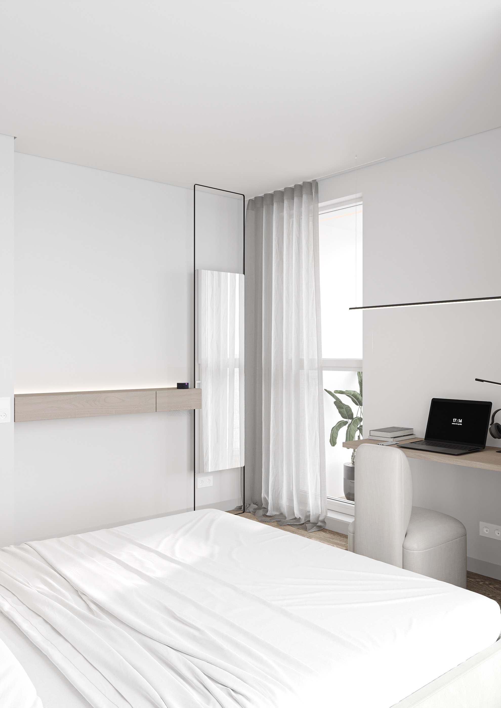 Кв. 75 м² г.Москва. Ксения. 3D‑визуализатор