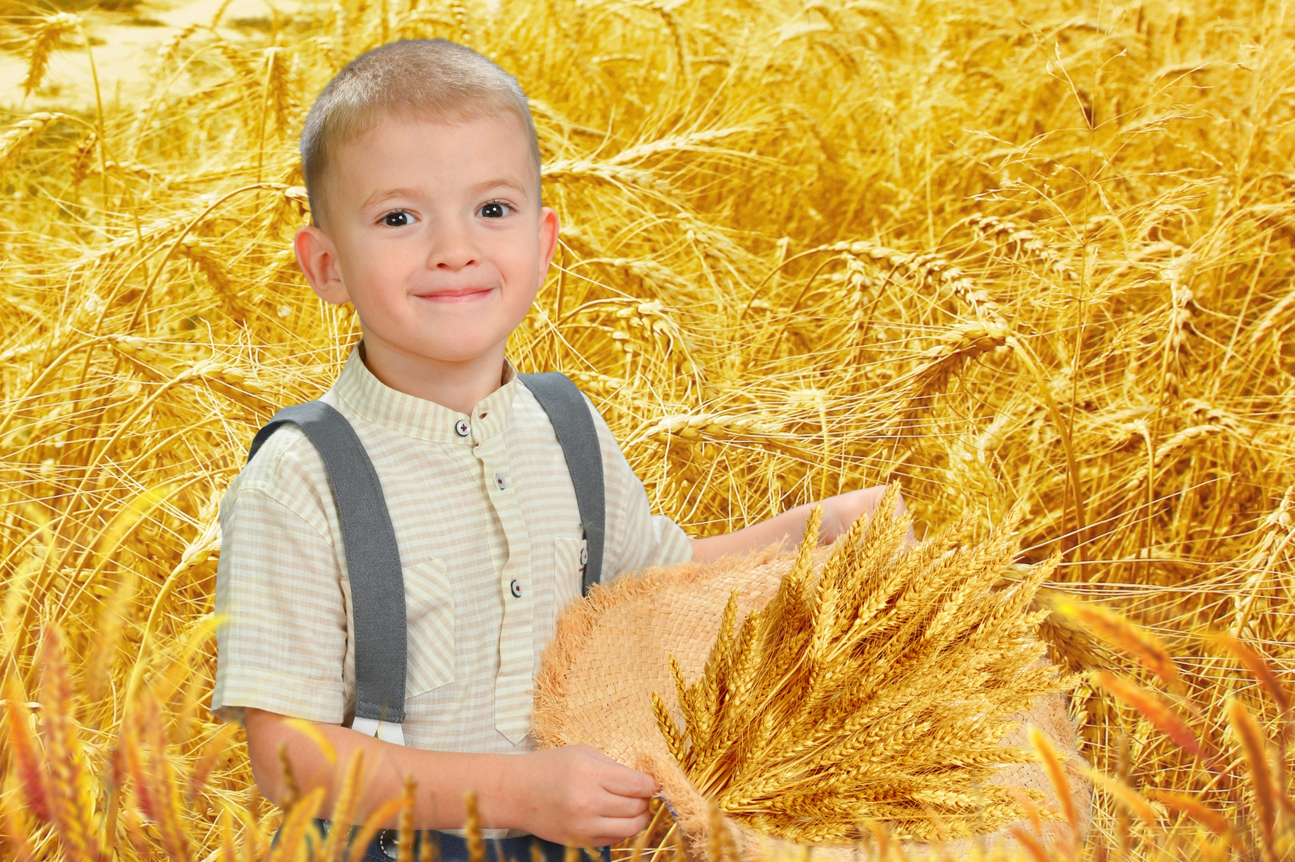 Осеннее поле. ФотоАрт