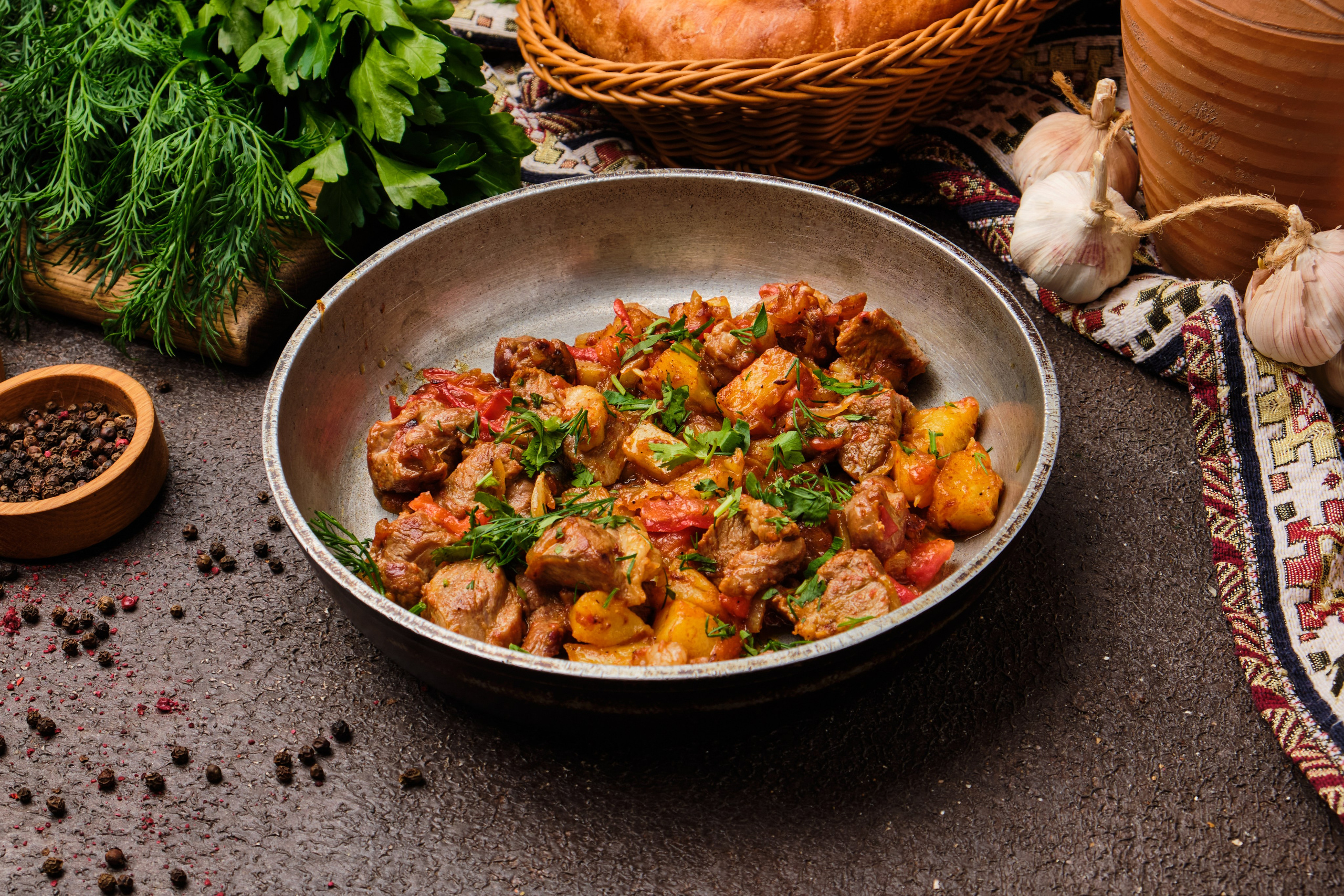 Food Photography of Azerbaijani Cuisine | Photographer for Restaurants Tbilisi. Commercial Photographer Tbilisi | Food & Product Photography | Vitaly Gorbachev