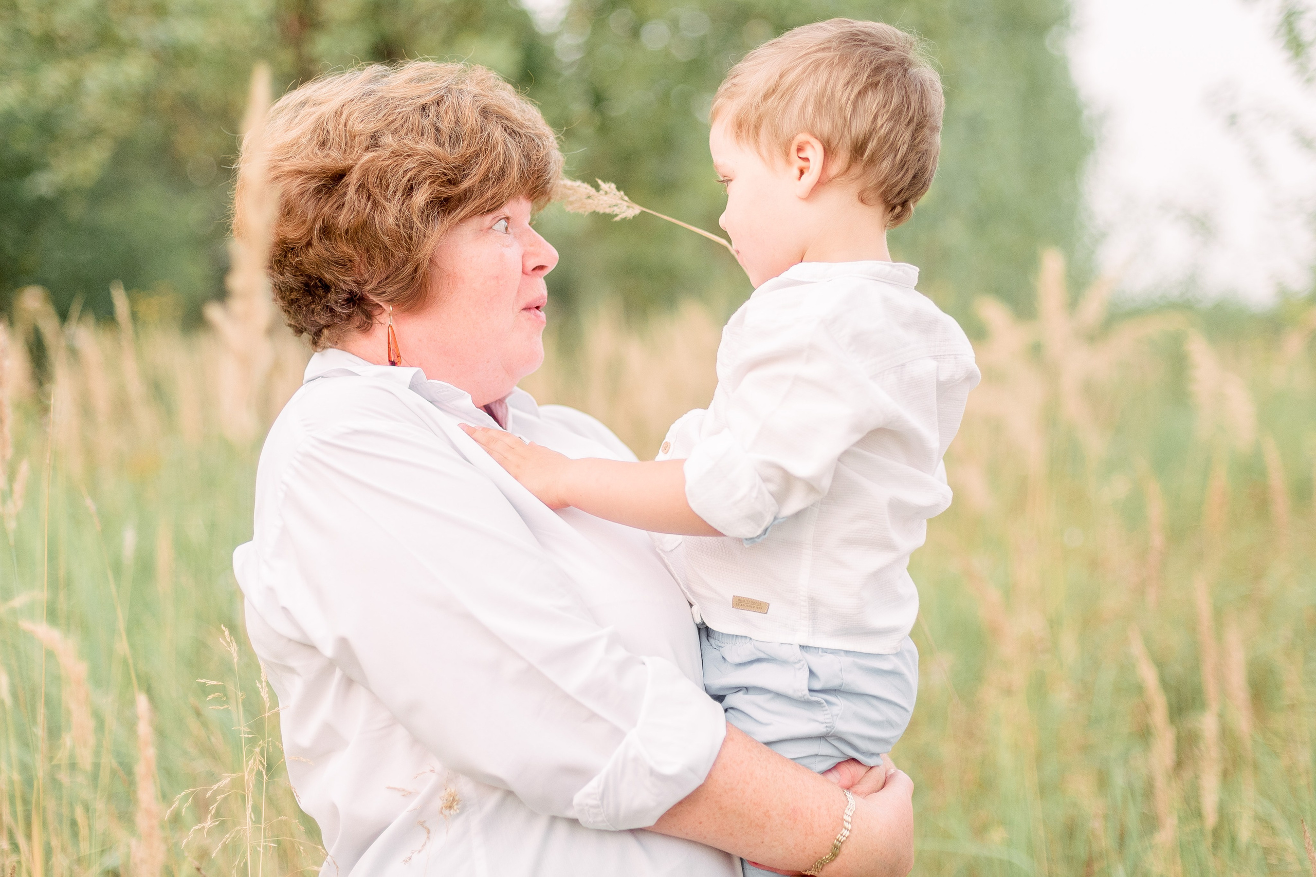 В поле. Фотограф Юлия Попова