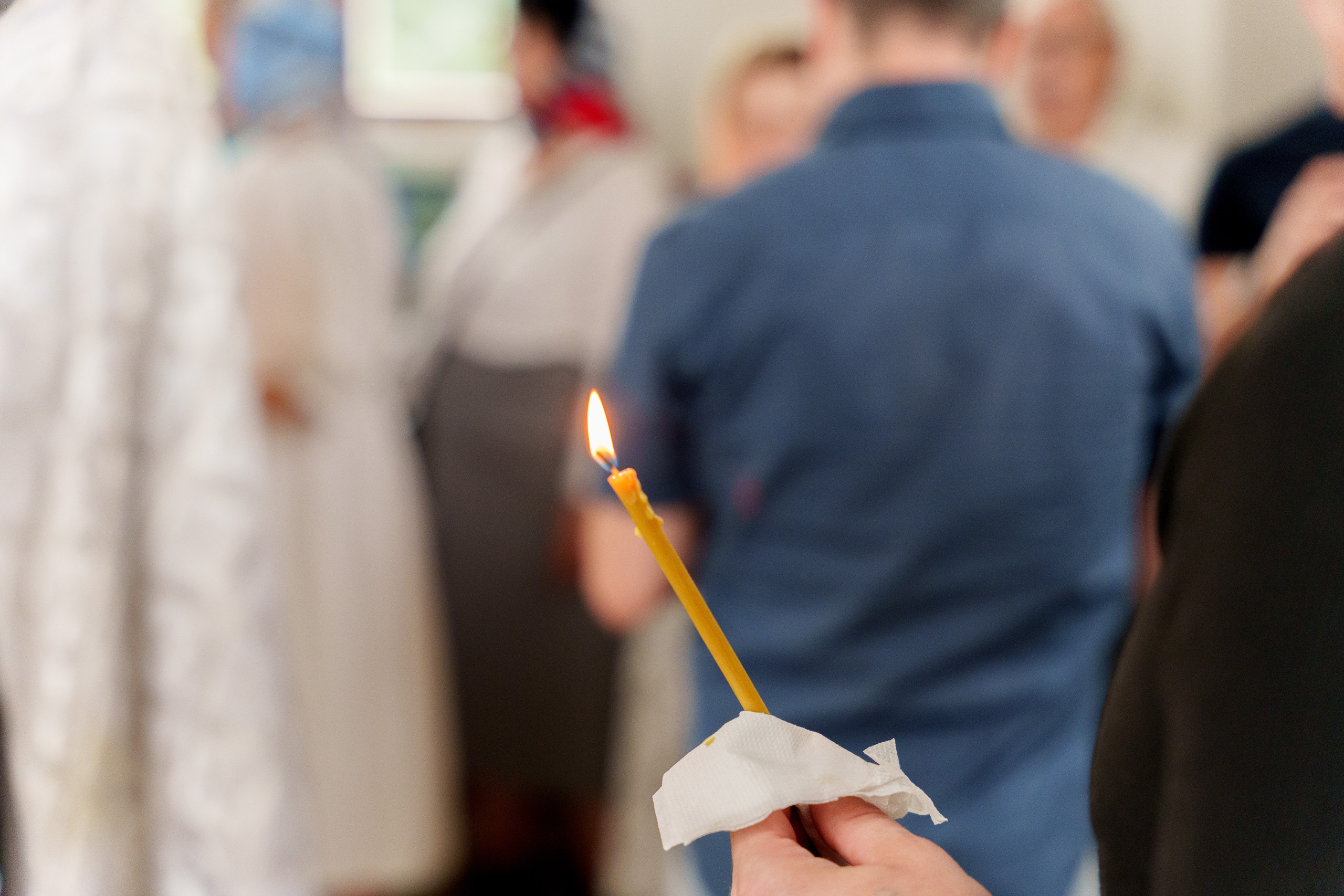 Крещение Полины. Фотограф Юлия Попова