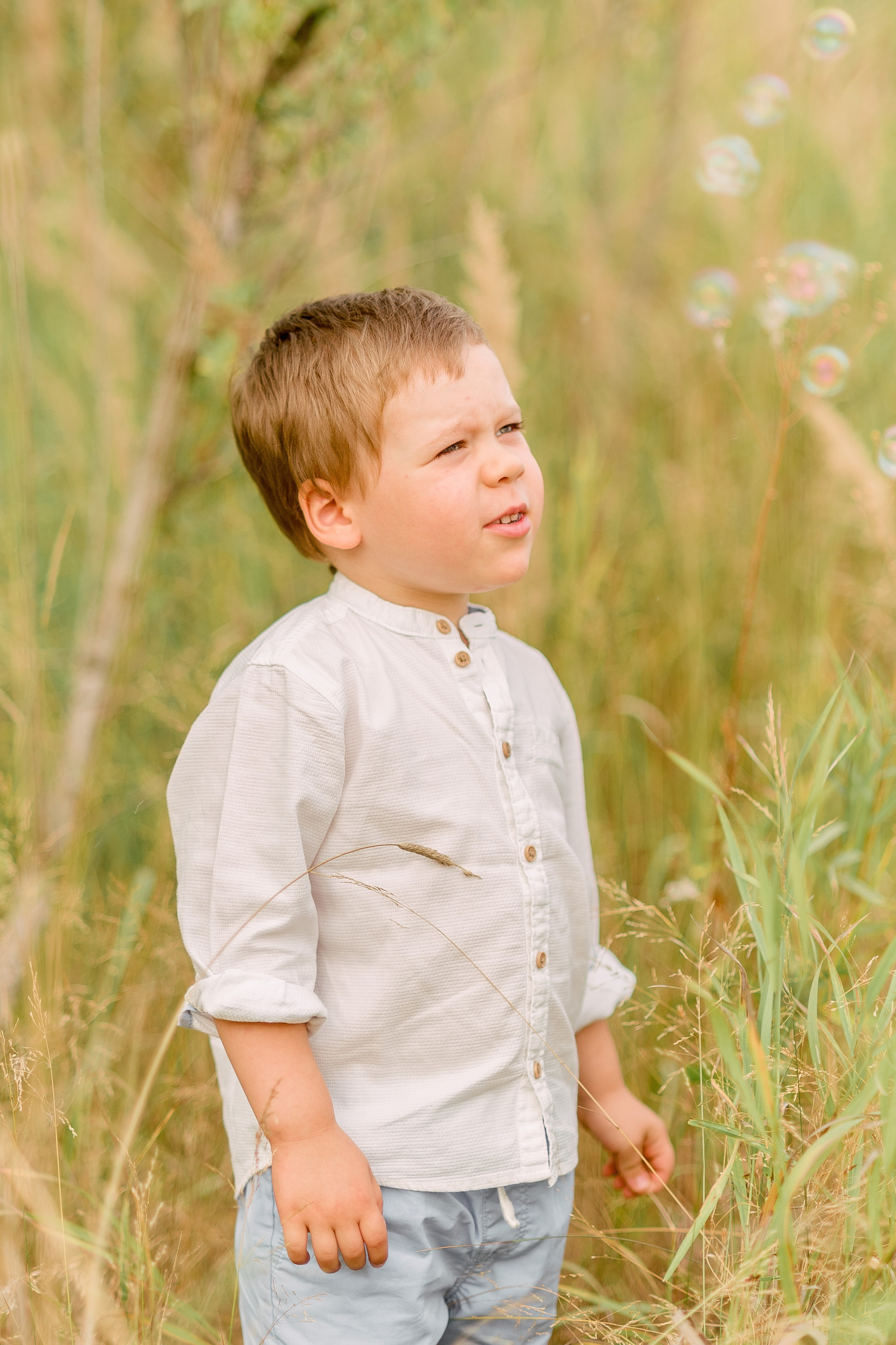 В поле. Фотограф Юлия Попова