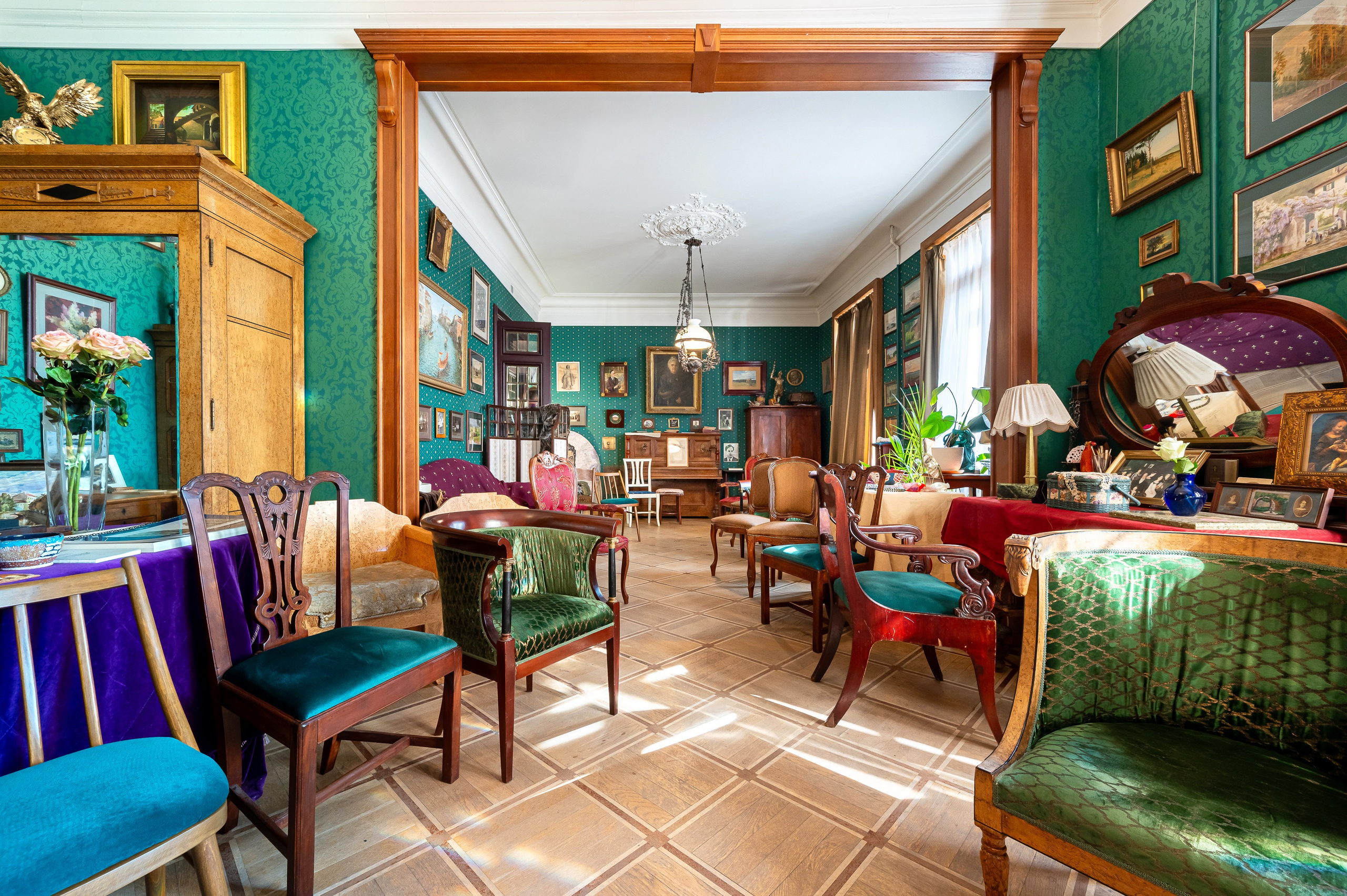 Квартира-музей семьи Бенуа. Интерьерный фотограф. Фото- видеосъемка недвижимости Санкт-Петербург