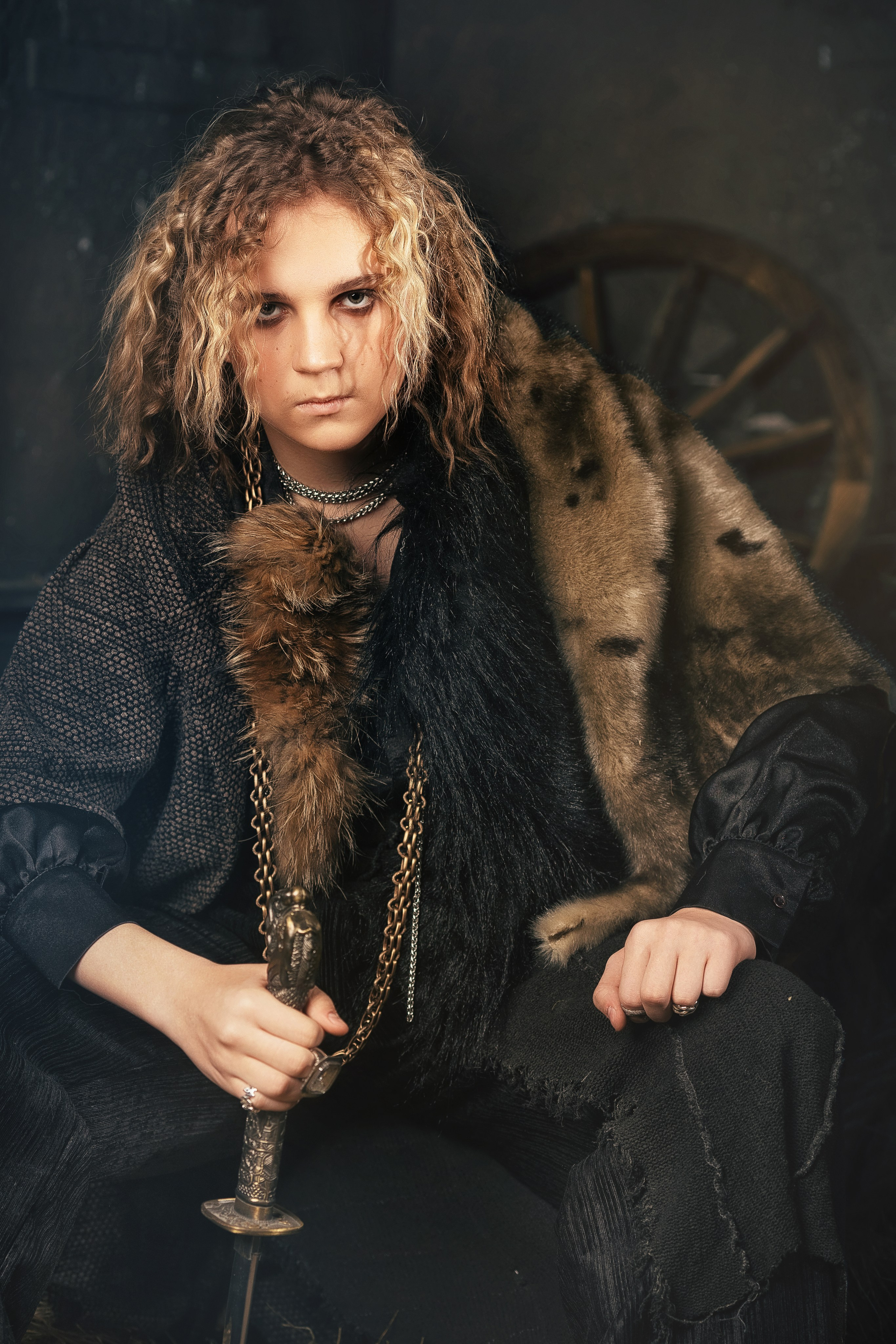 Сказочная фотосессия в студии в Москве. Актерское и модельное портфолио. Фотограф в Москве Екатерина Коломеец