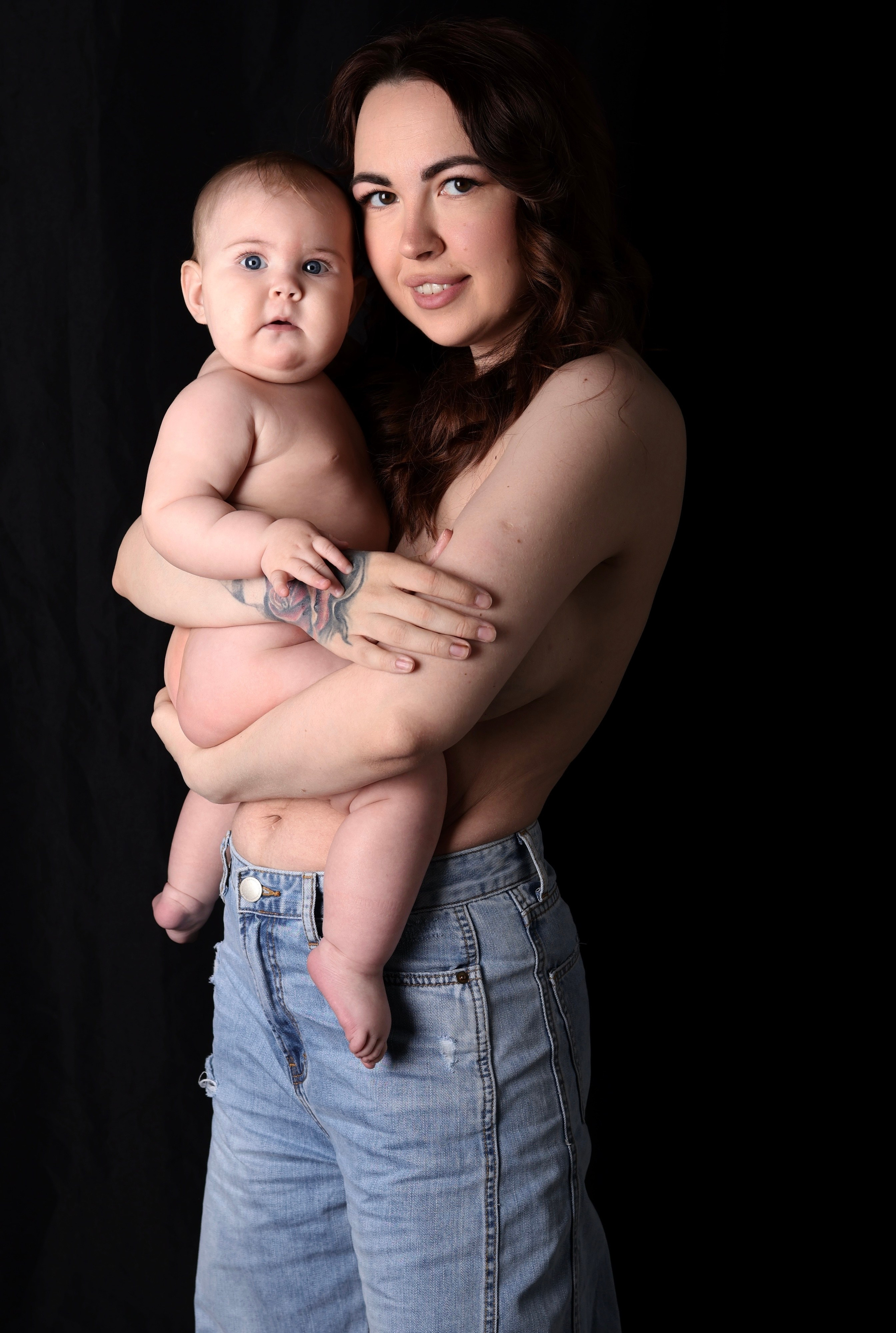 Анастасия и малышка Стеша. Phbyadel.wfolio.pro