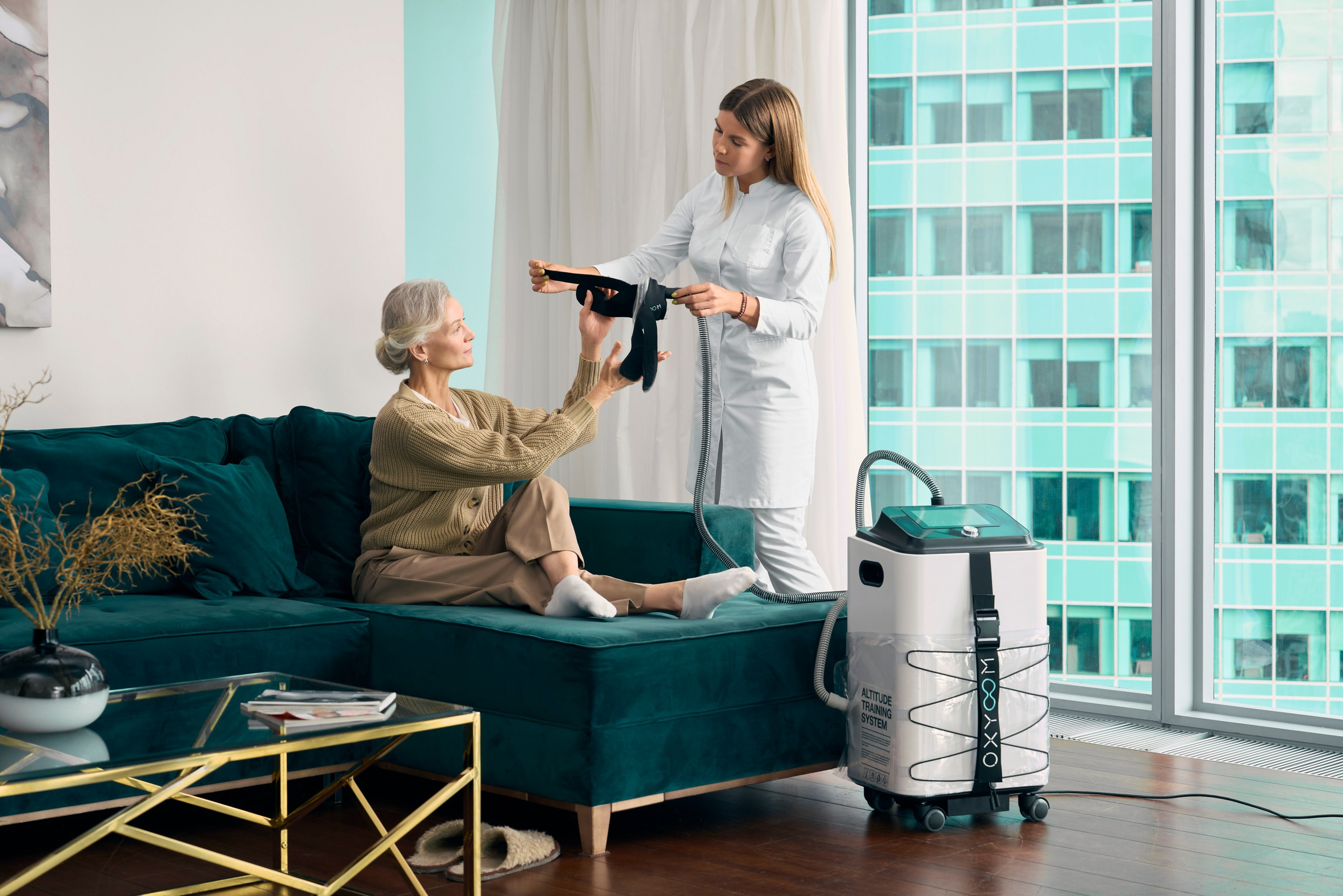 Oxyoom — симулятор высоты. Creative photographer Denis Klero