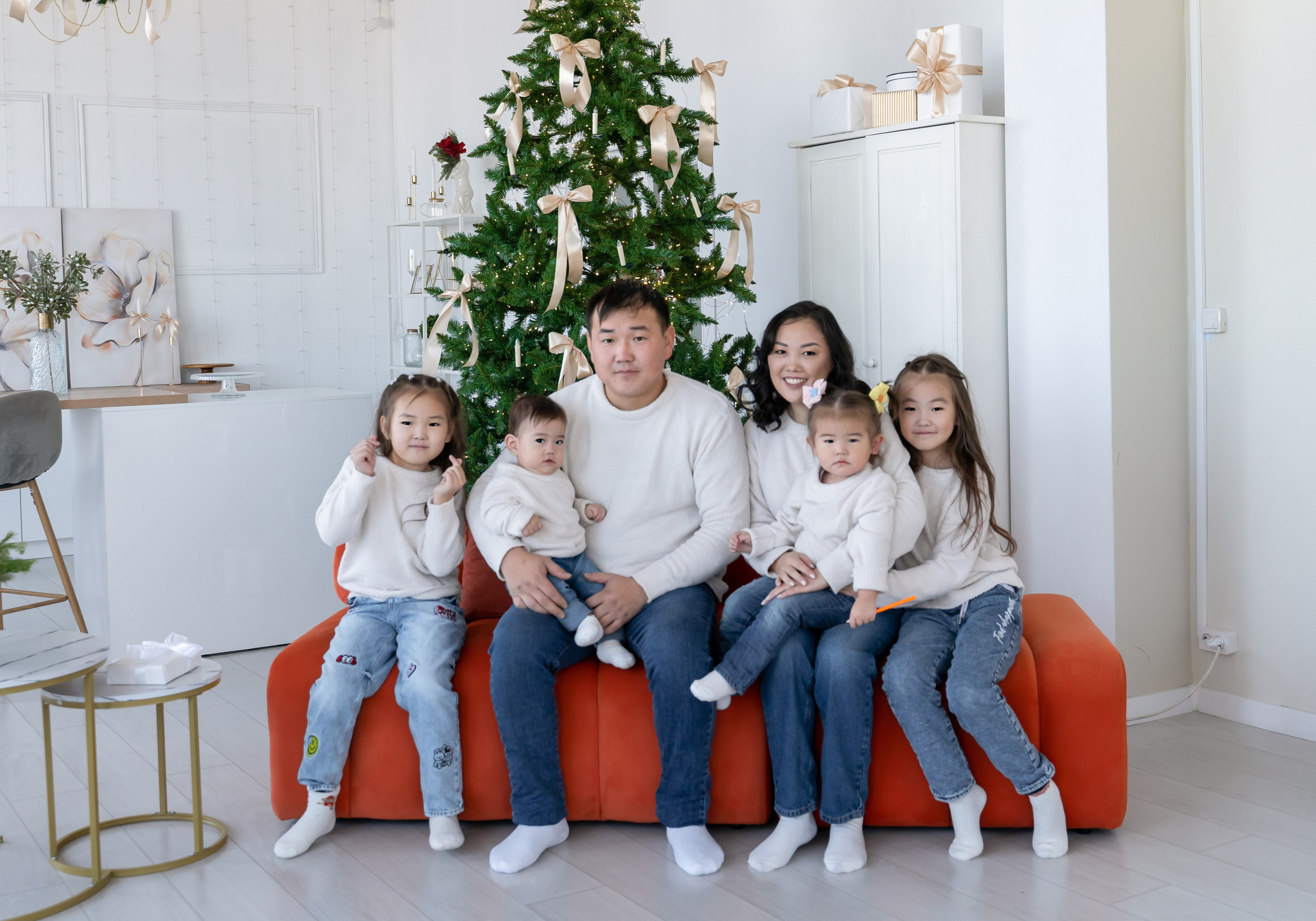 Комплекты Family look. Фотостудия Малина в городе Улан-Удэ. Фотограф Ирина Жарникова