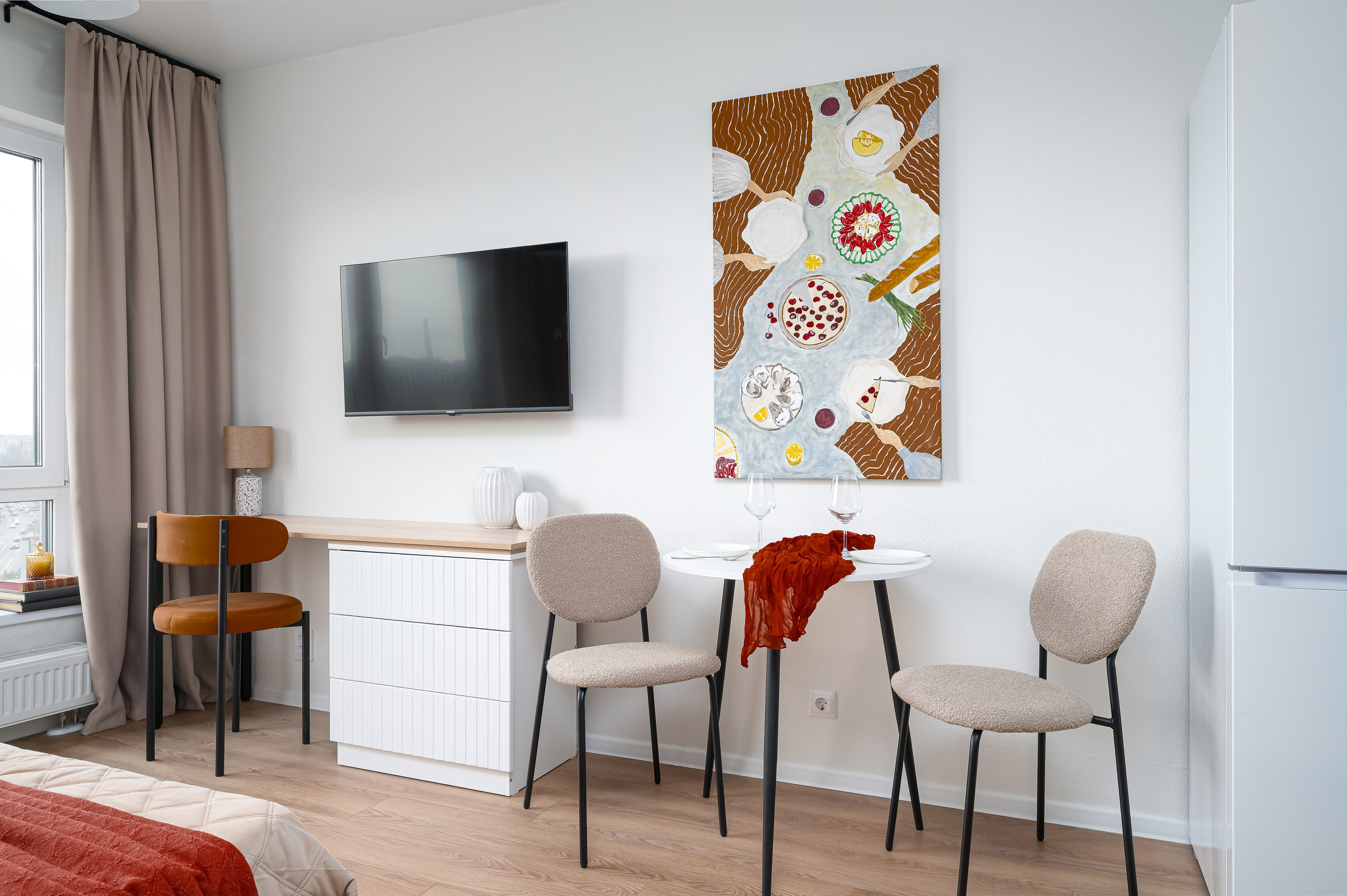 Студия на Кантемировской. Интерьерный фотограф. Фото- видеосъемка недвижимости Санкт-Петербург