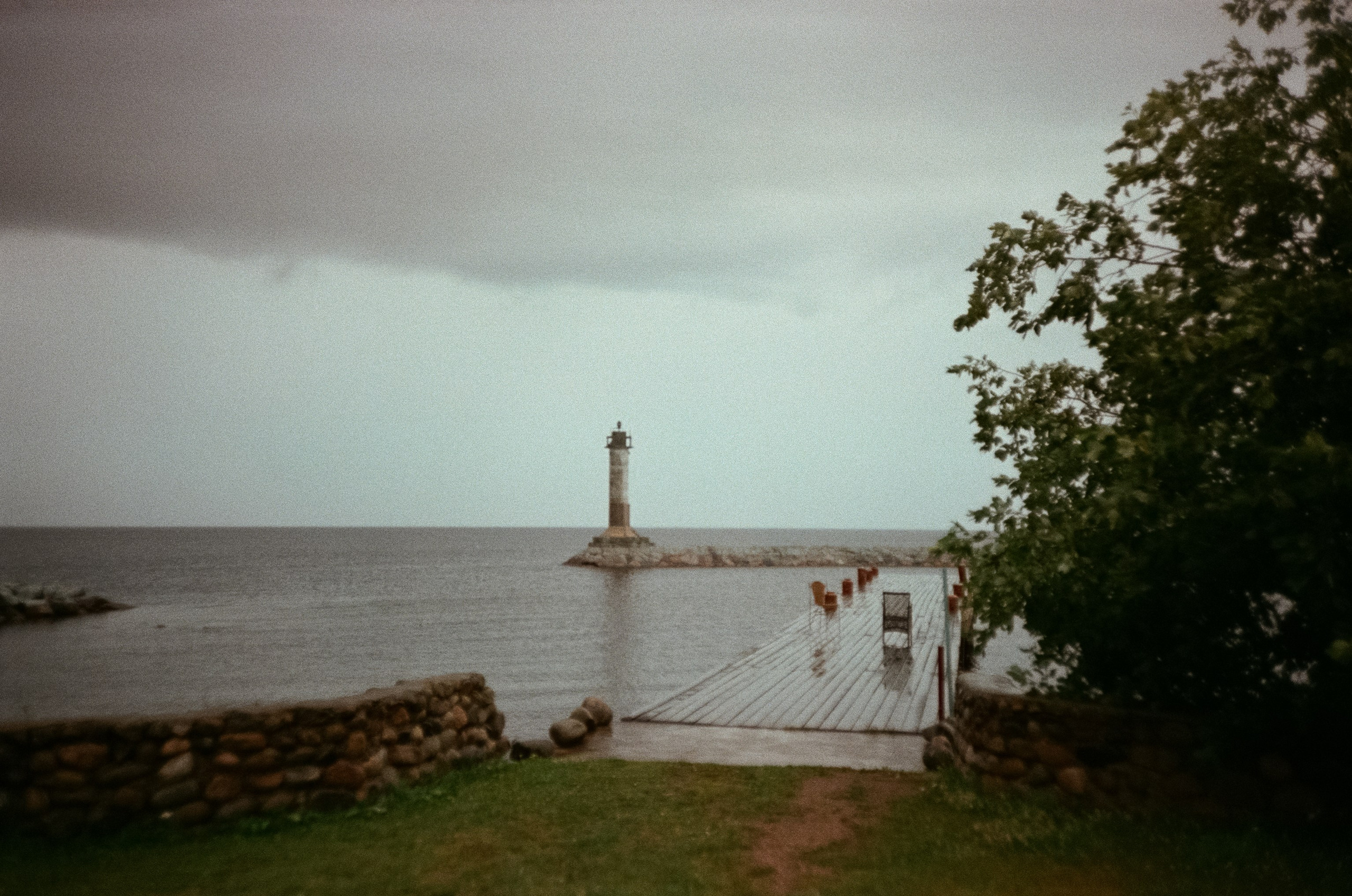 Приозерск, маяк Вуохенсало / Porst 35 / Konica Centuria 1600